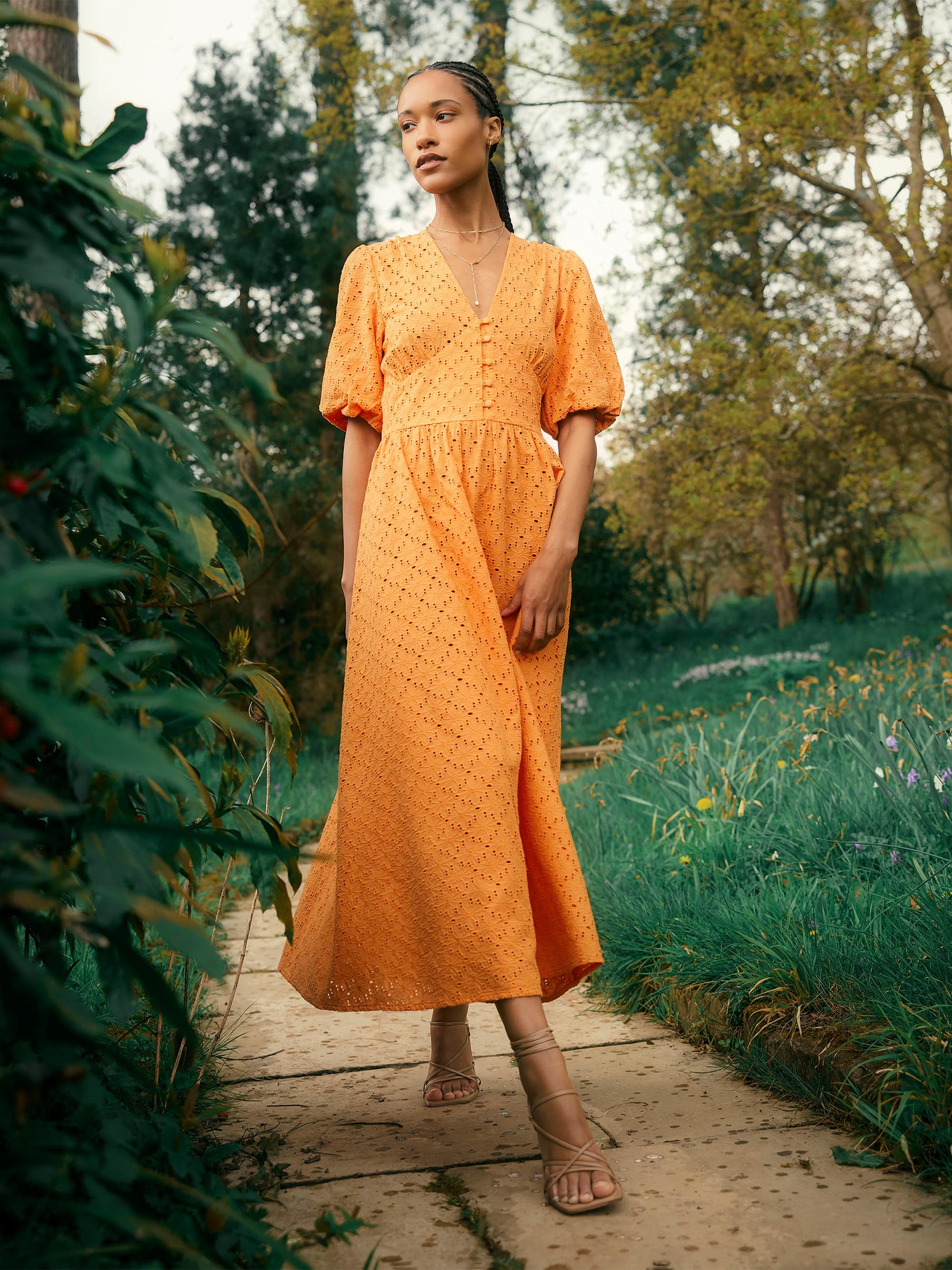 Barbour Kelley Broderie Anglaise Maxi Dress | Saks Fifth Avenue