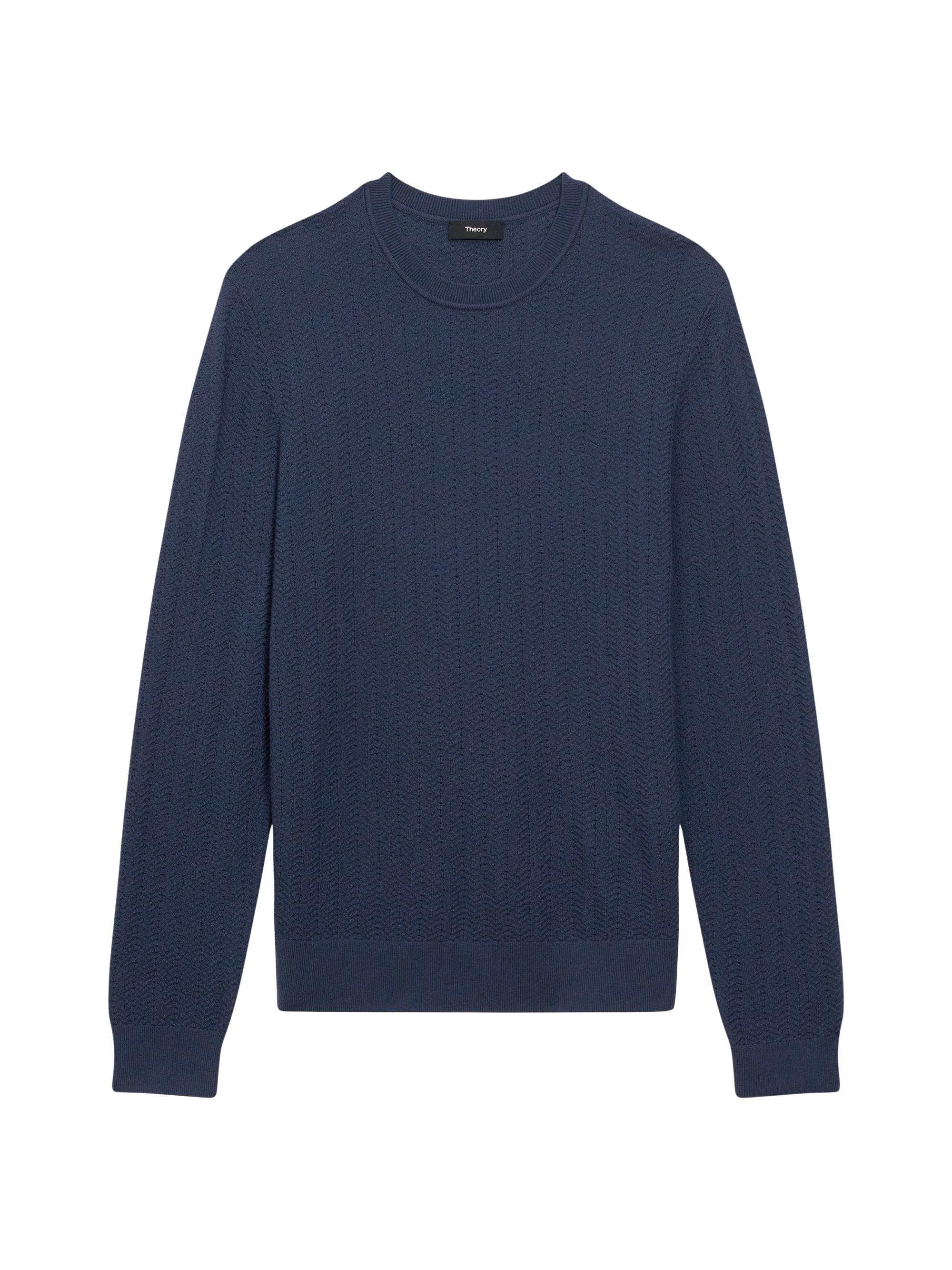 Theory Men's Merino Wool Crewneck Sweater - Finch