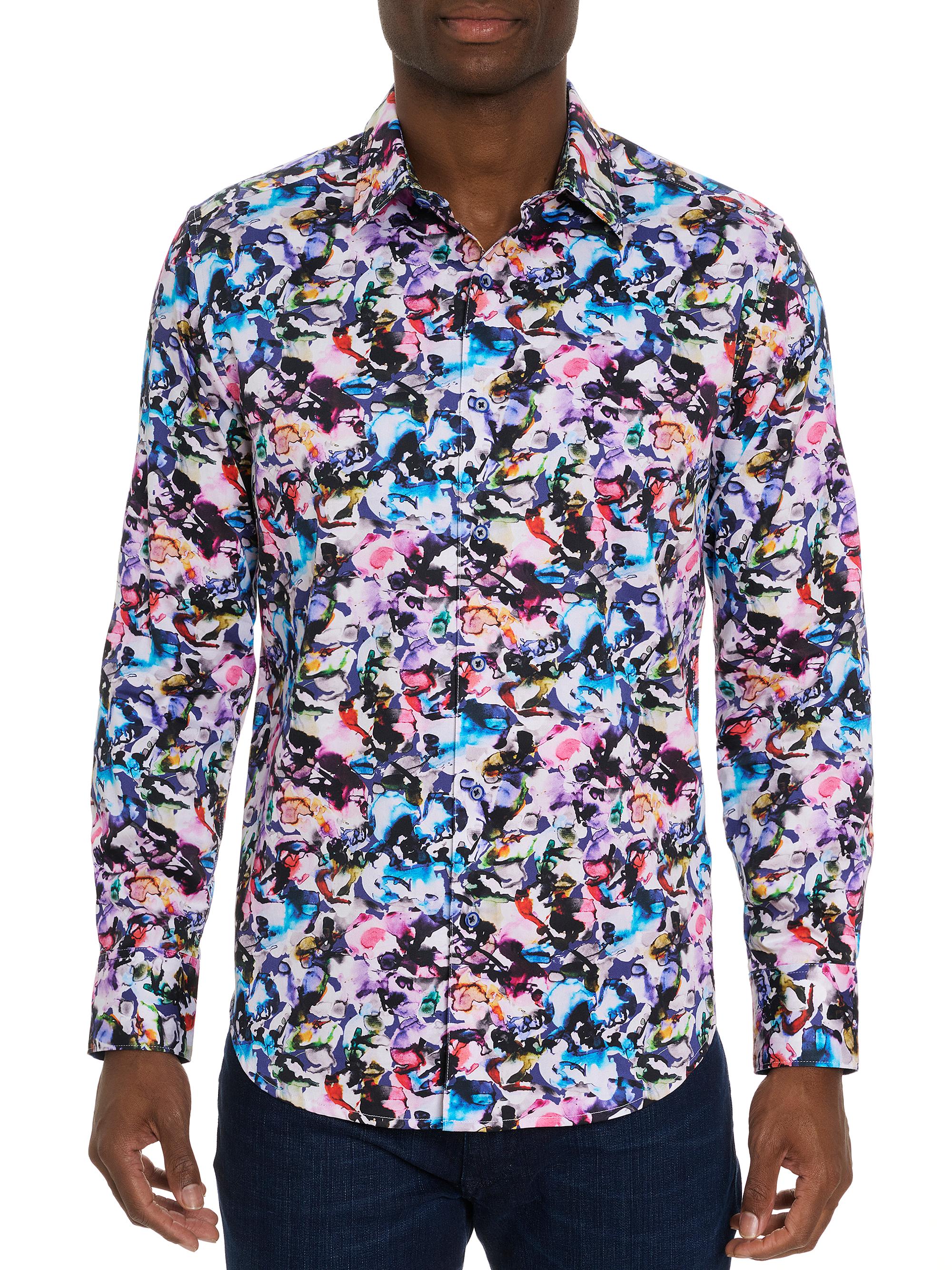 Robert Graham Men's The Atlas Abstract Button-Front Shirt