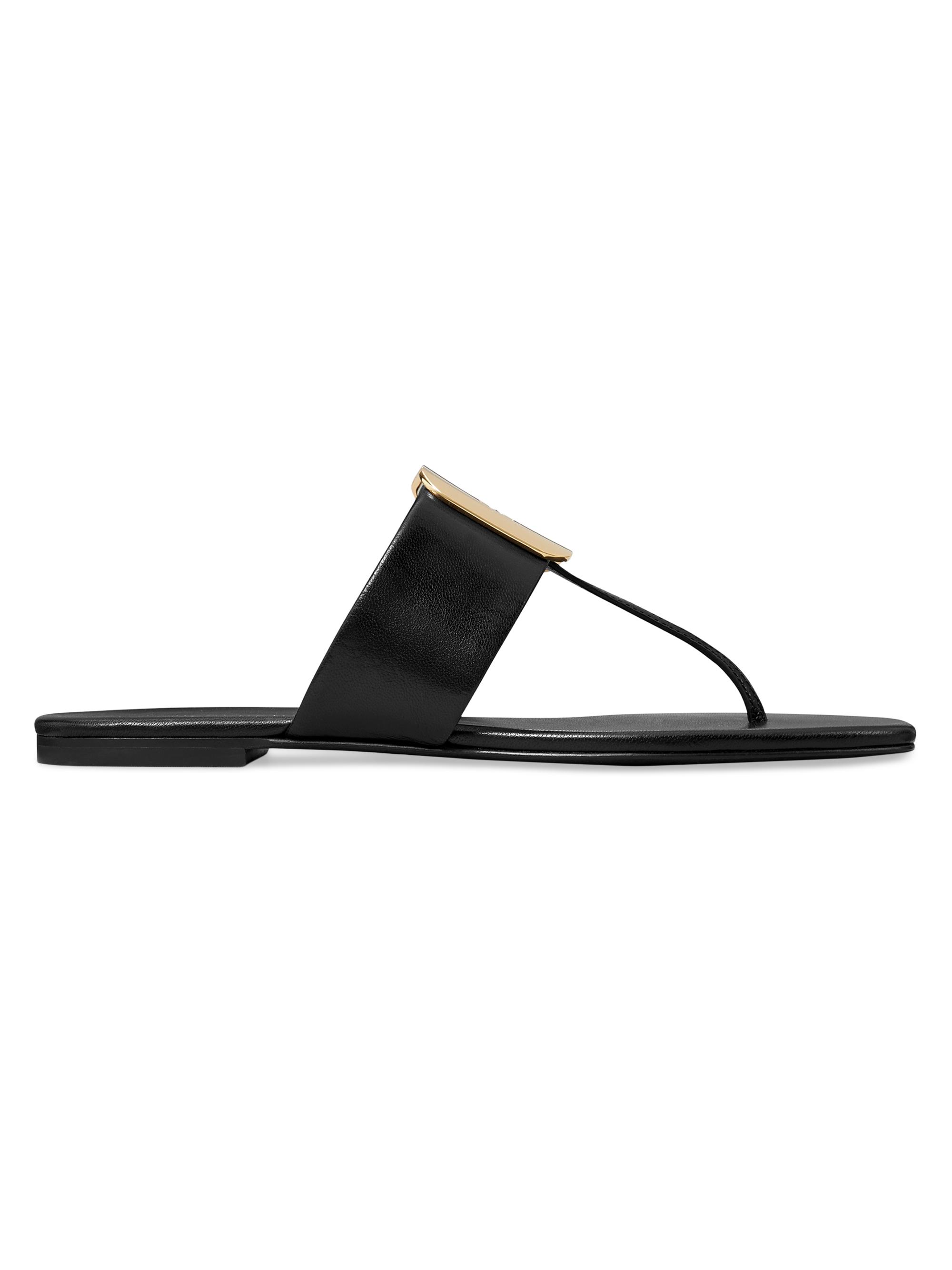 Tory Burch Georgia Leather Sandals | Saks Fifth Avenue
