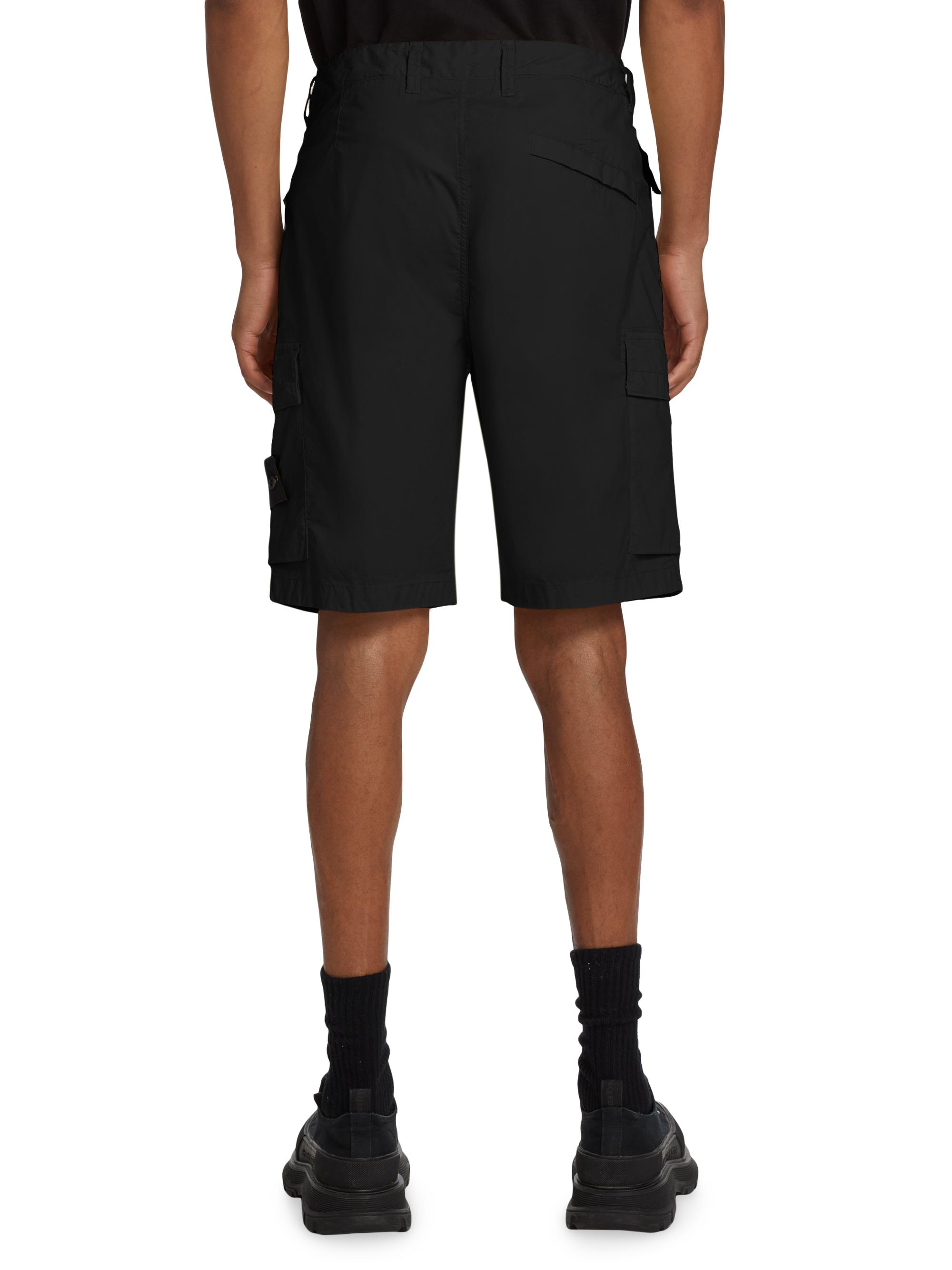 Stone Island Cotton-Blend Bermuda Shorts | Saks Fifth Avenue