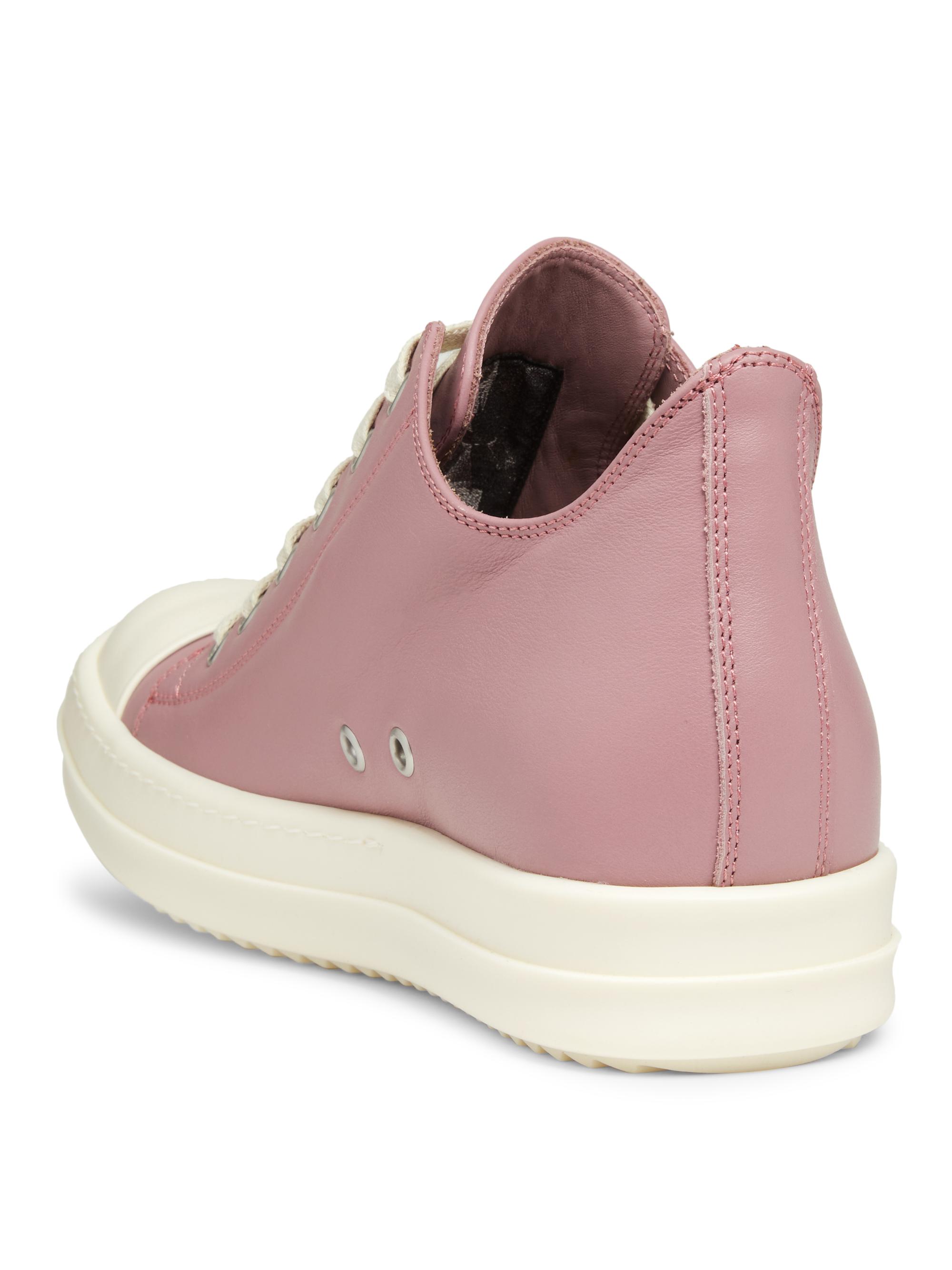 Rick Owens Low Sneaks Leather Sneakers | Saks Fifth Avenue