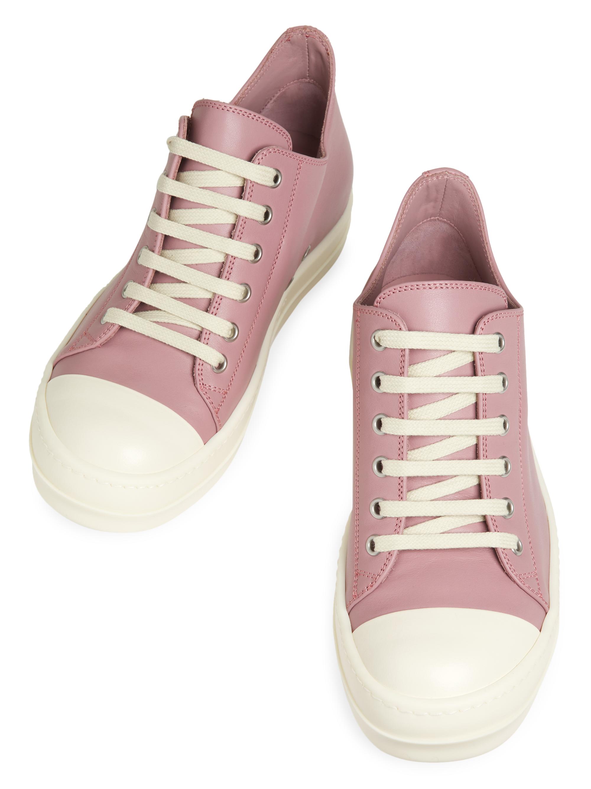 Rick Owens Low Sneaks Leather Sneakers | Saks Fifth Avenue