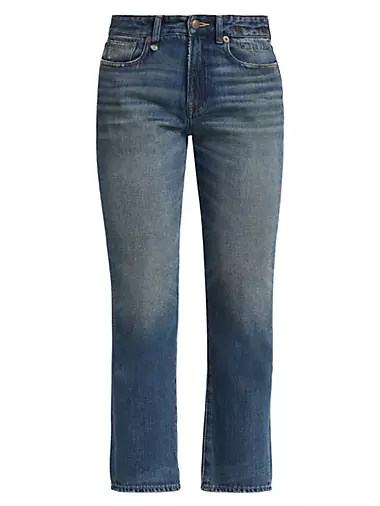 Romeo Low-Rise Crop Jeans