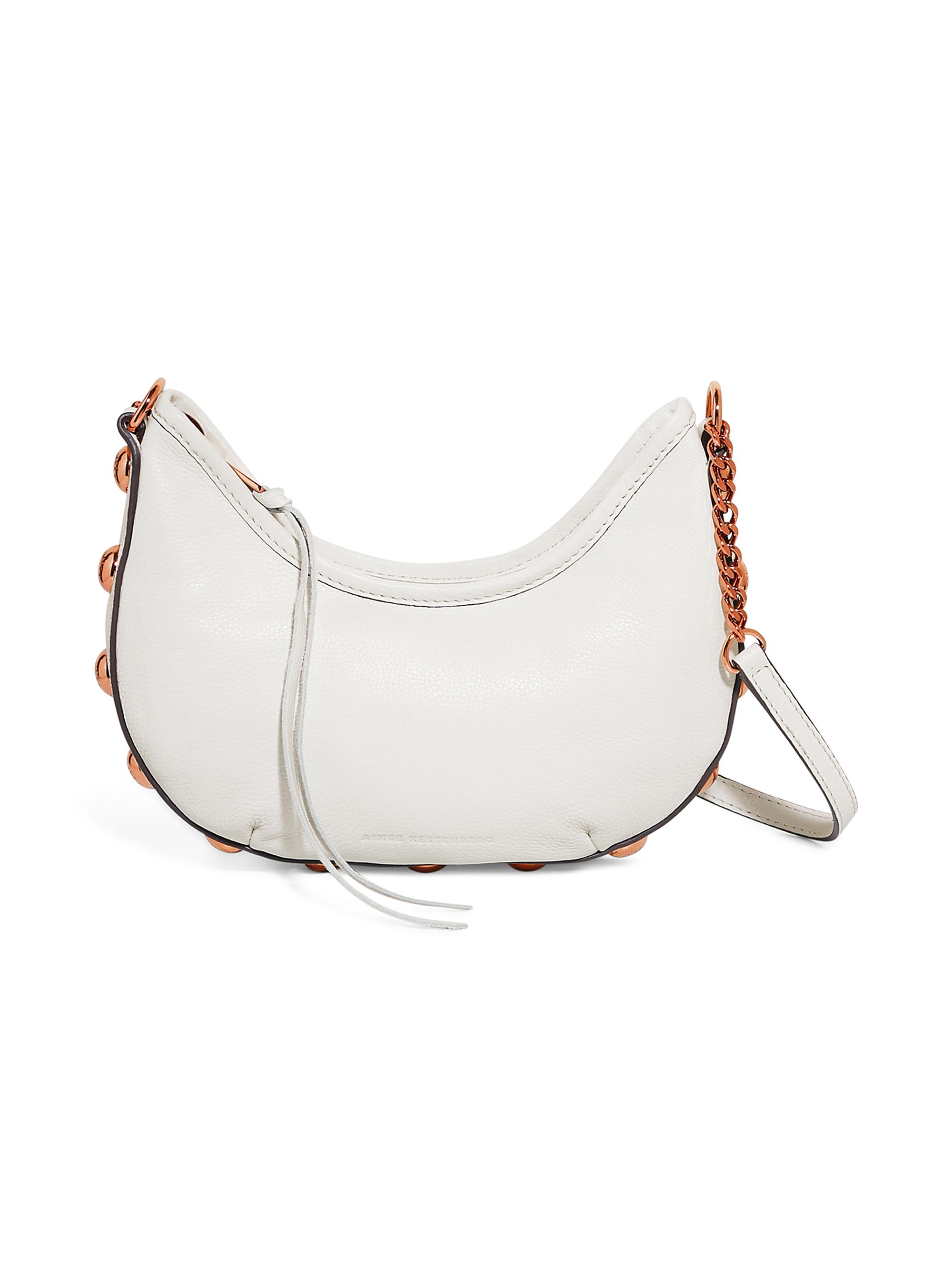 Aimee Kestenberg Women's Way Out Leather Shoulder Bag - Vanilla Ice