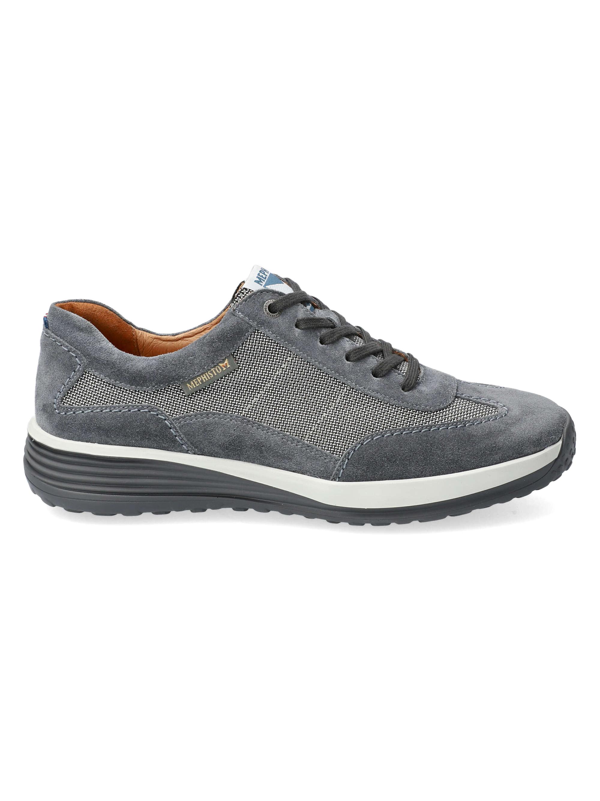 Mephisto Men's Steve Air Suede Sneakers - Steel