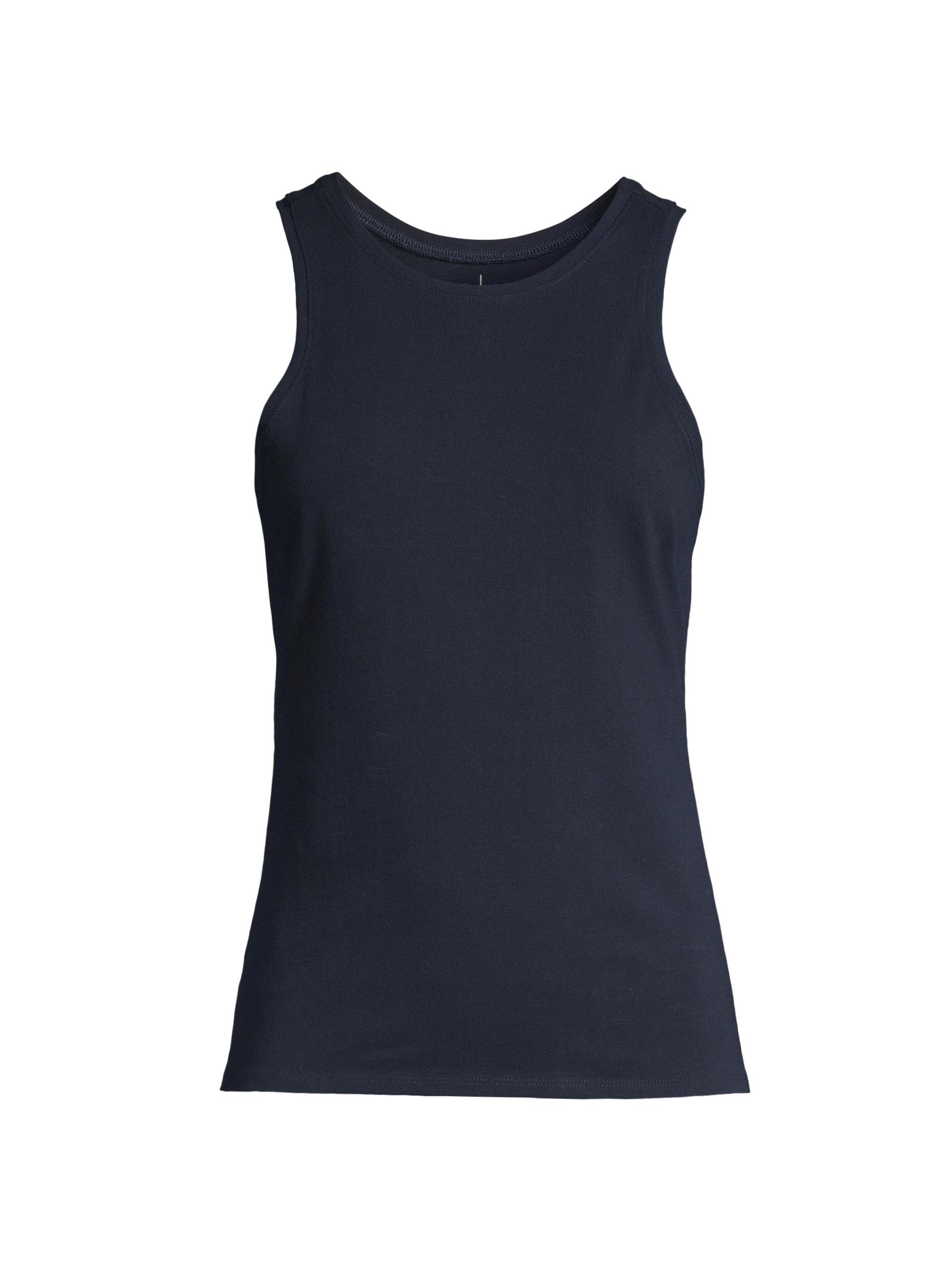 NIC+ZOE Women's Cotton Cord Knit Tank - Dark Indigo