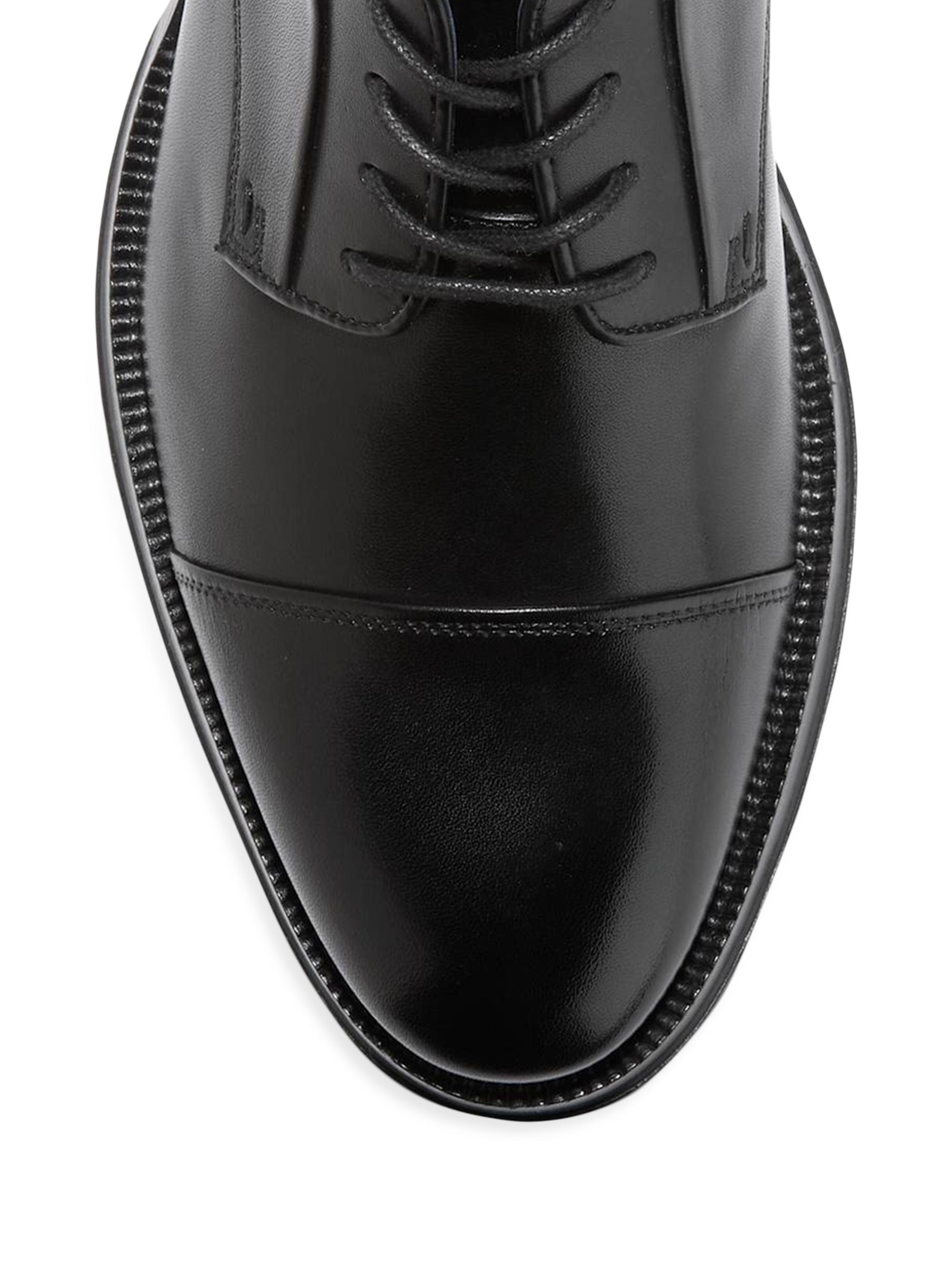 Cole•Haan Carnegie Classic Black Lizard Formal Cole Haan Carnegie Cap-Toe Oxfords | Saks Fifth Avenue main image 3