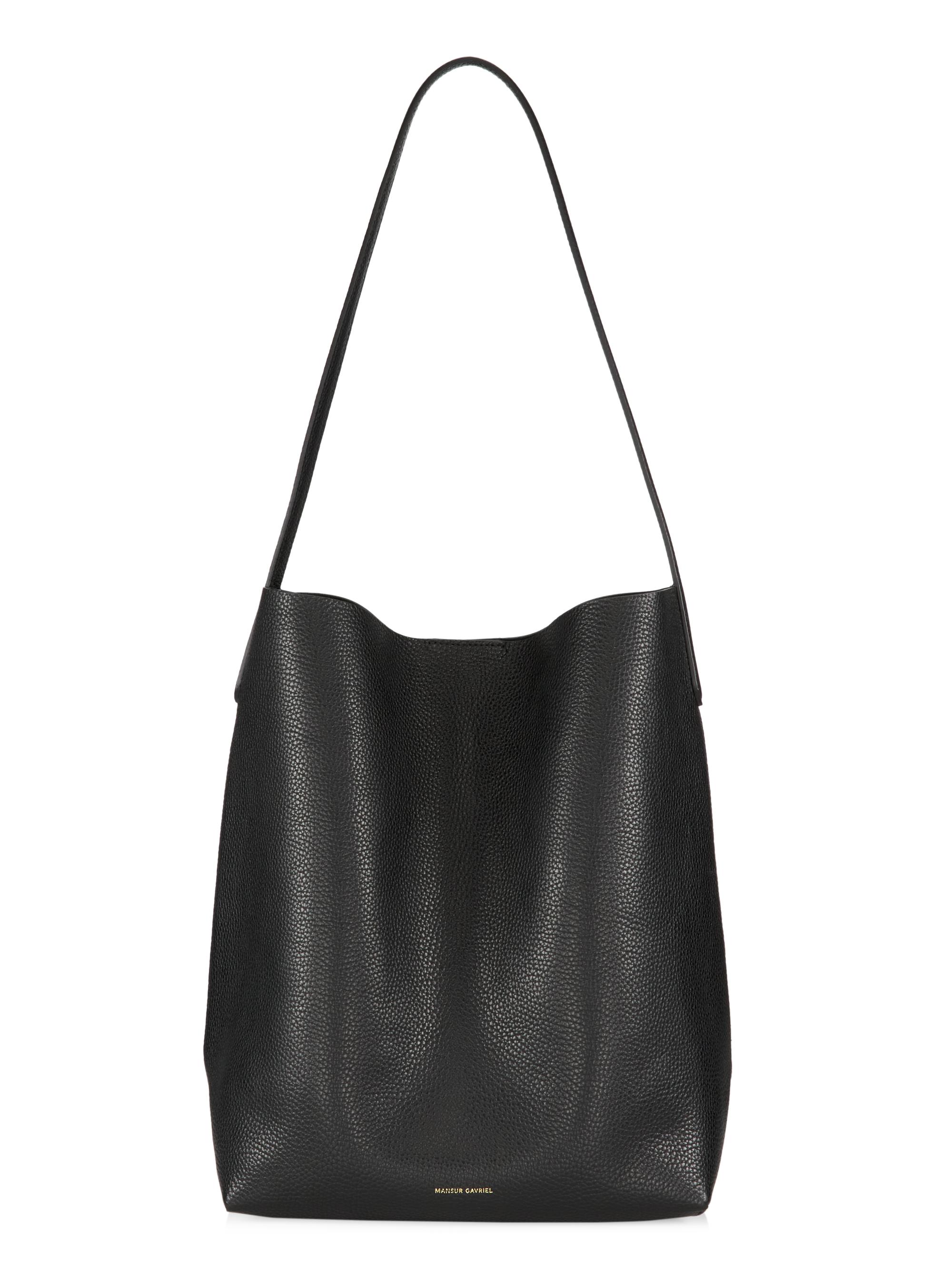 Mansur Gavriel Soft M Suede Hobo Bag | Saks Fifth Avenue