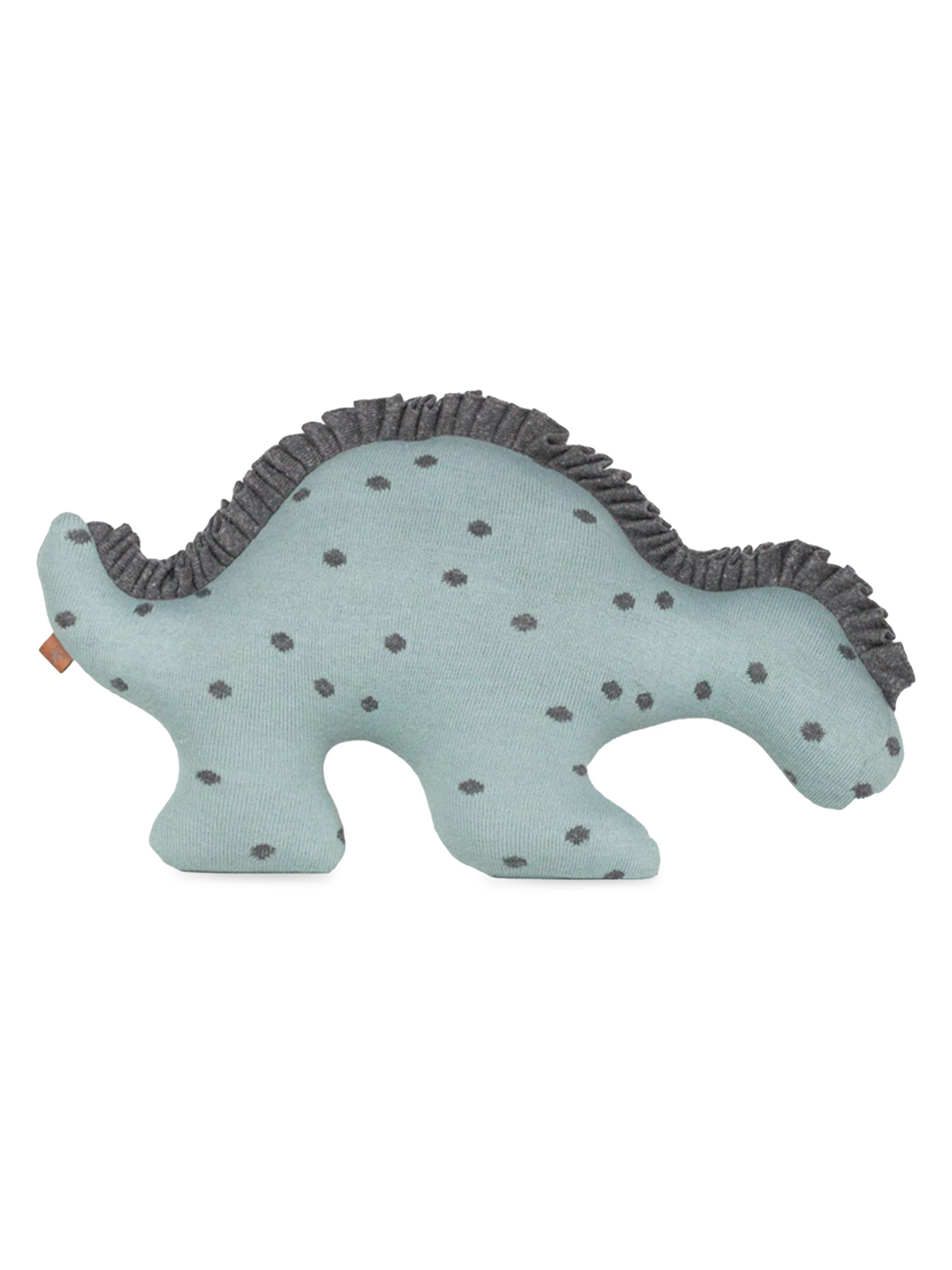 Rian Tricot Dinosaur Pillow Cushion - Light Blue