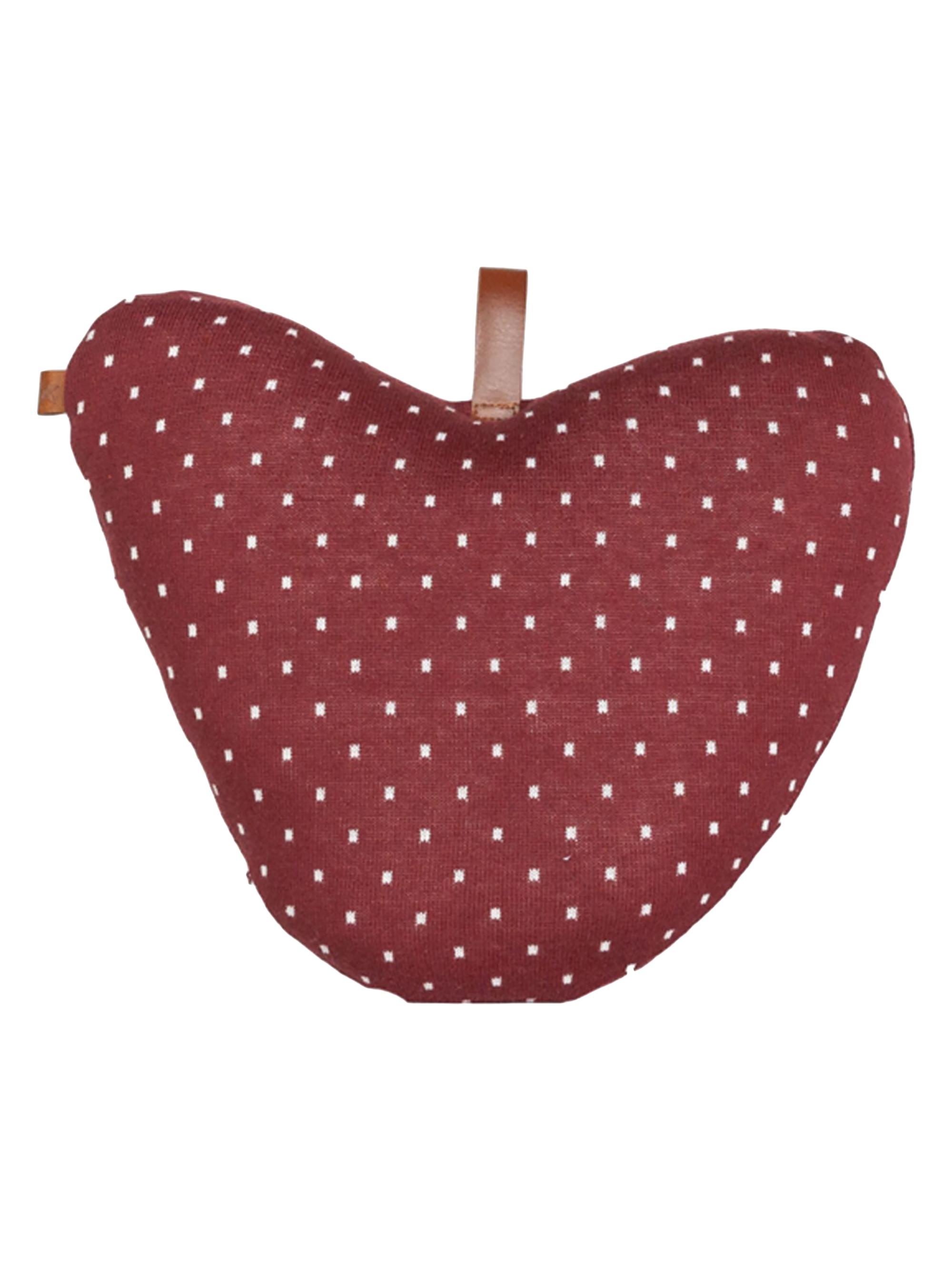 Rian Tricot Strawberry Pillow Cushion - Red
