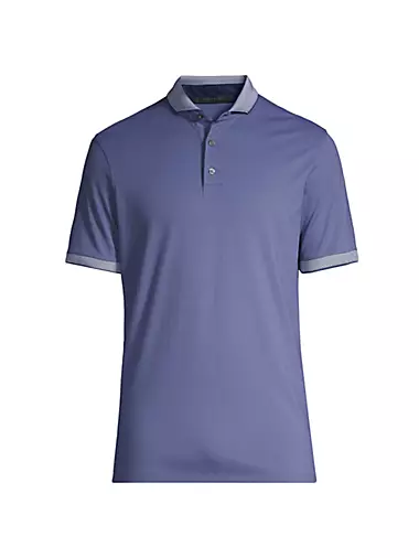 Cotton-Blend Polo Shirt