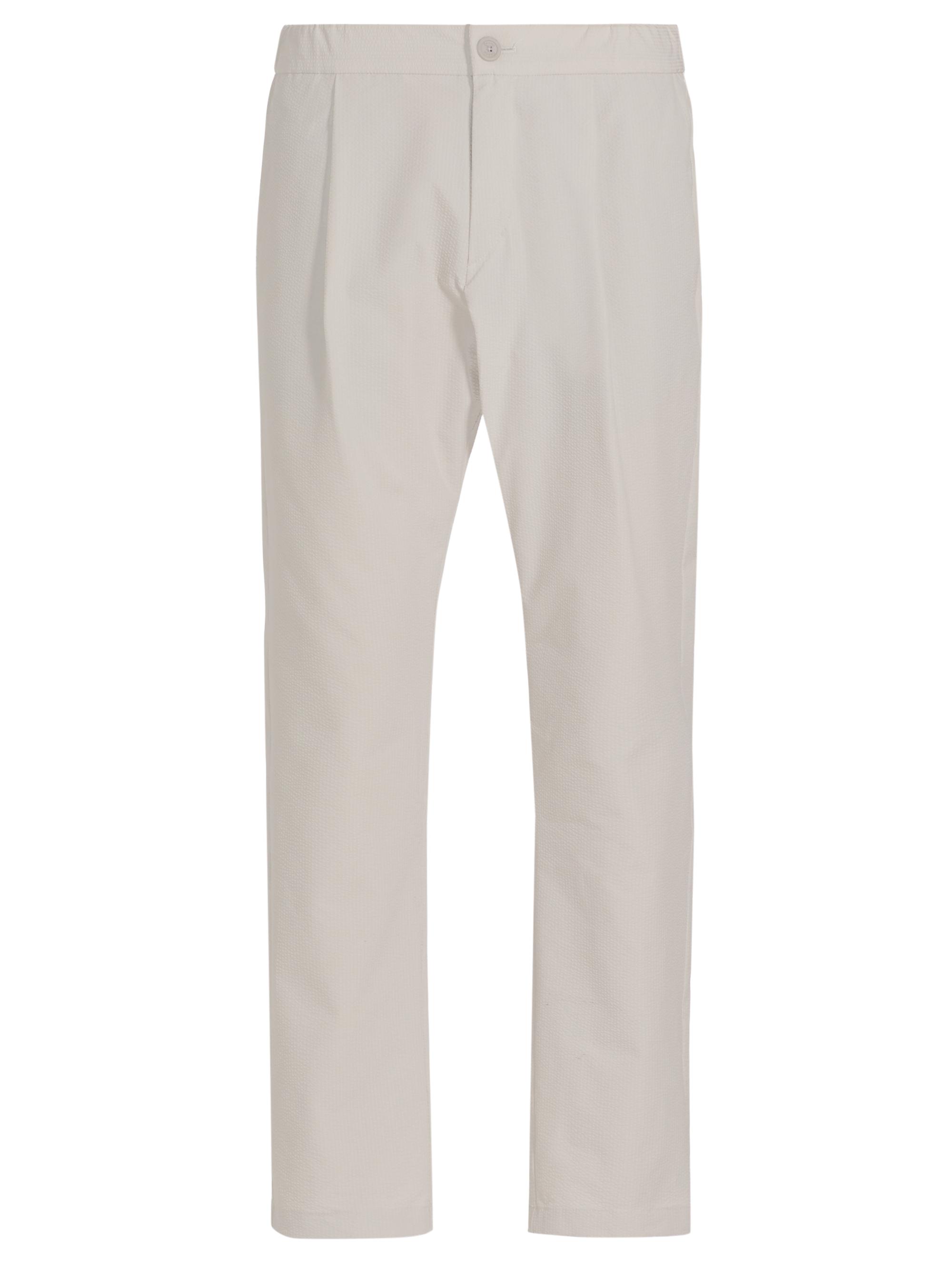 Herno Men's Laminar Seersucker Straight-Leg Pants - Stone
