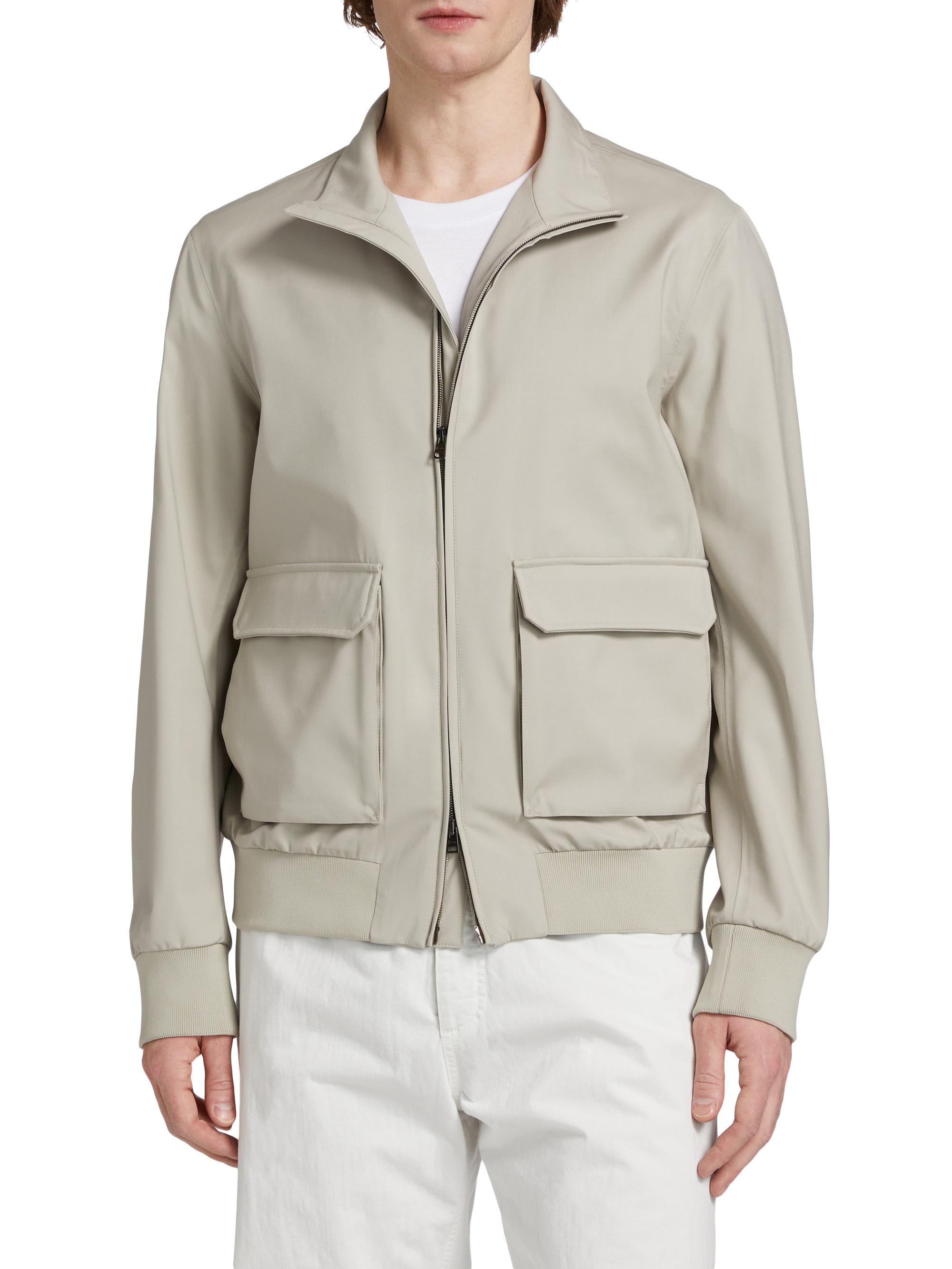 スペシャル品　HERNO × Loro Piana 上質 カシミヤ100% Herno Herno X Loro Piana Storm System Bomber Jacket | Saks