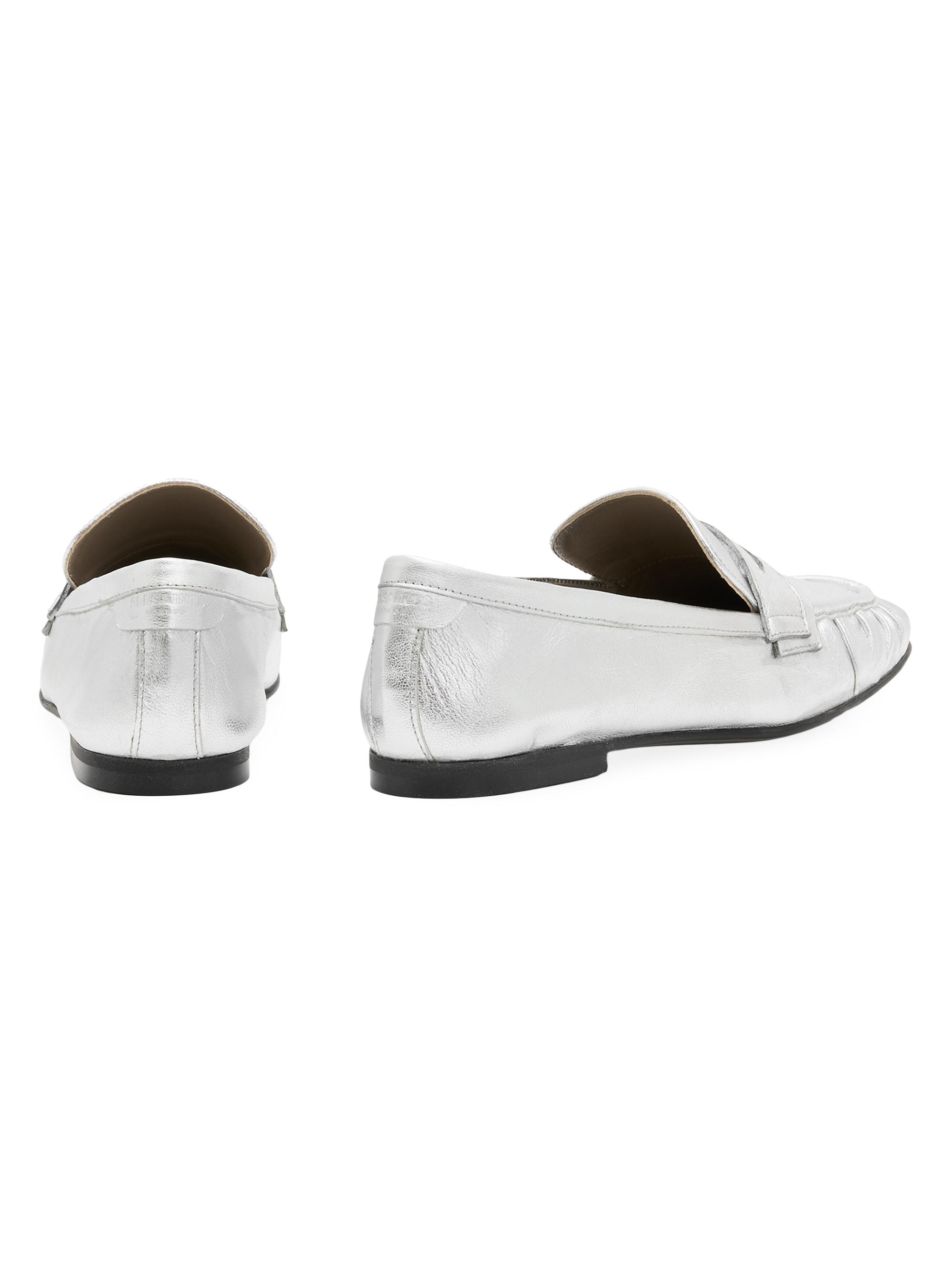AllSaints Sapphire Leather Loafers | Saks Fifth Avenue