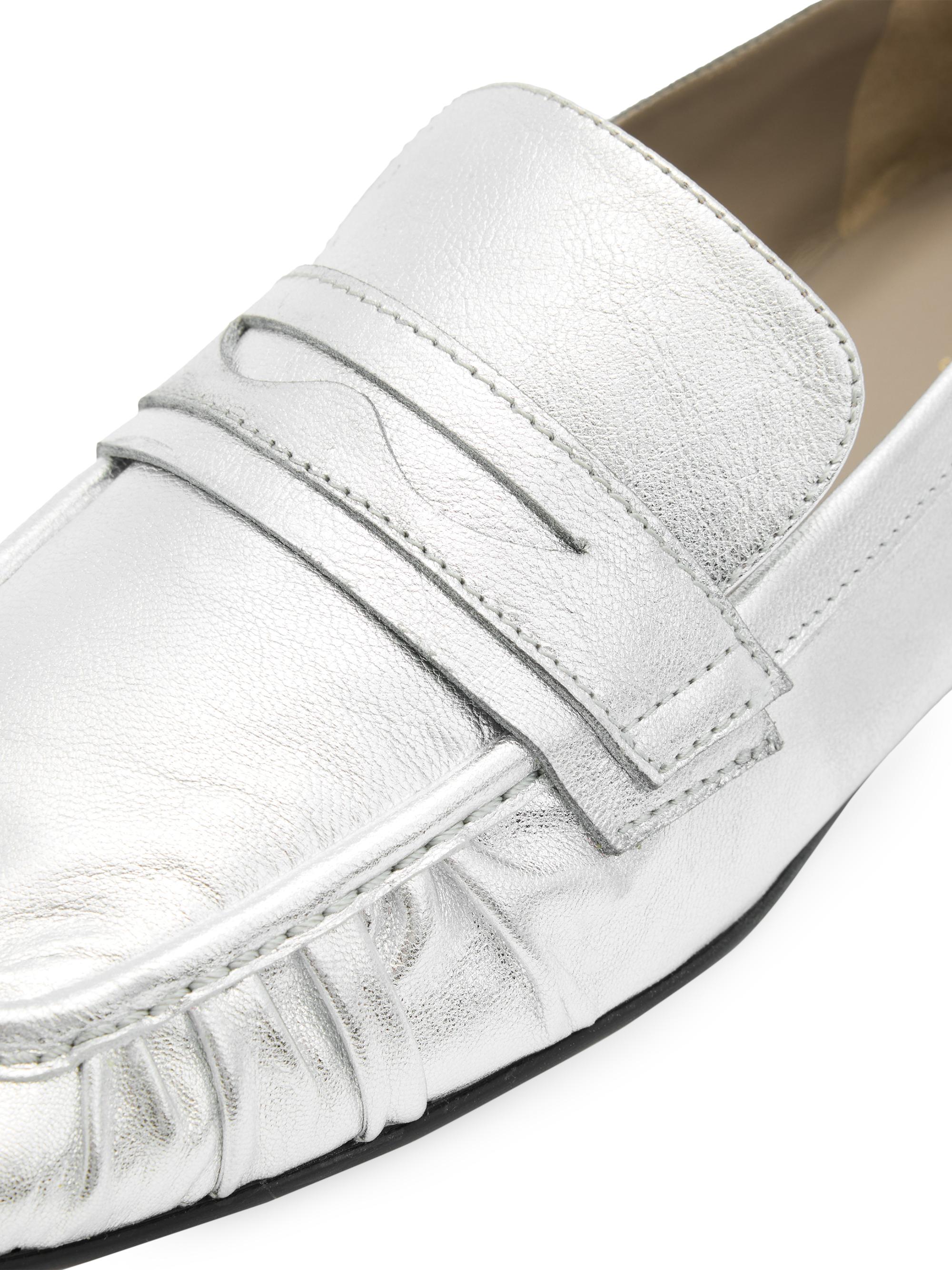 AllSaints Sapphire Leather Loafers | Saks Fifth Avenue