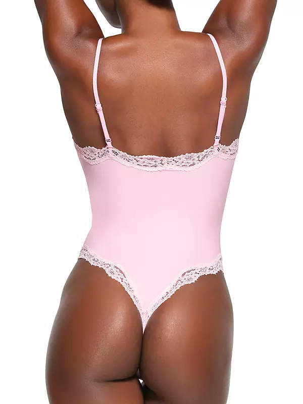 Skims Pink Lace Bodysuit! - Gem
