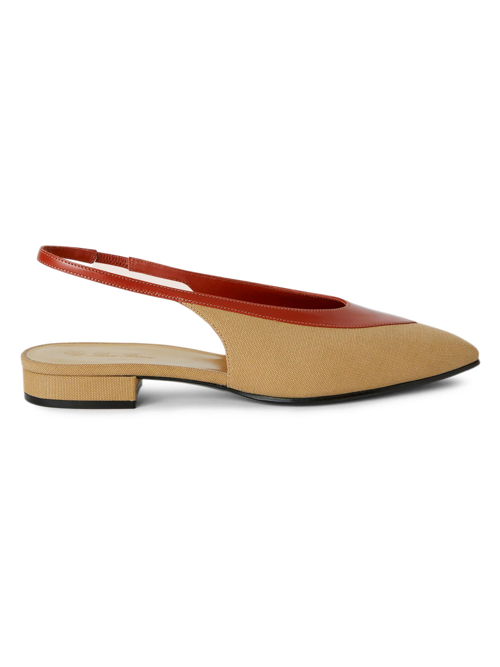 Loro Piana Rebecca Leather Ballet Flats | Saks Fifth Avenue