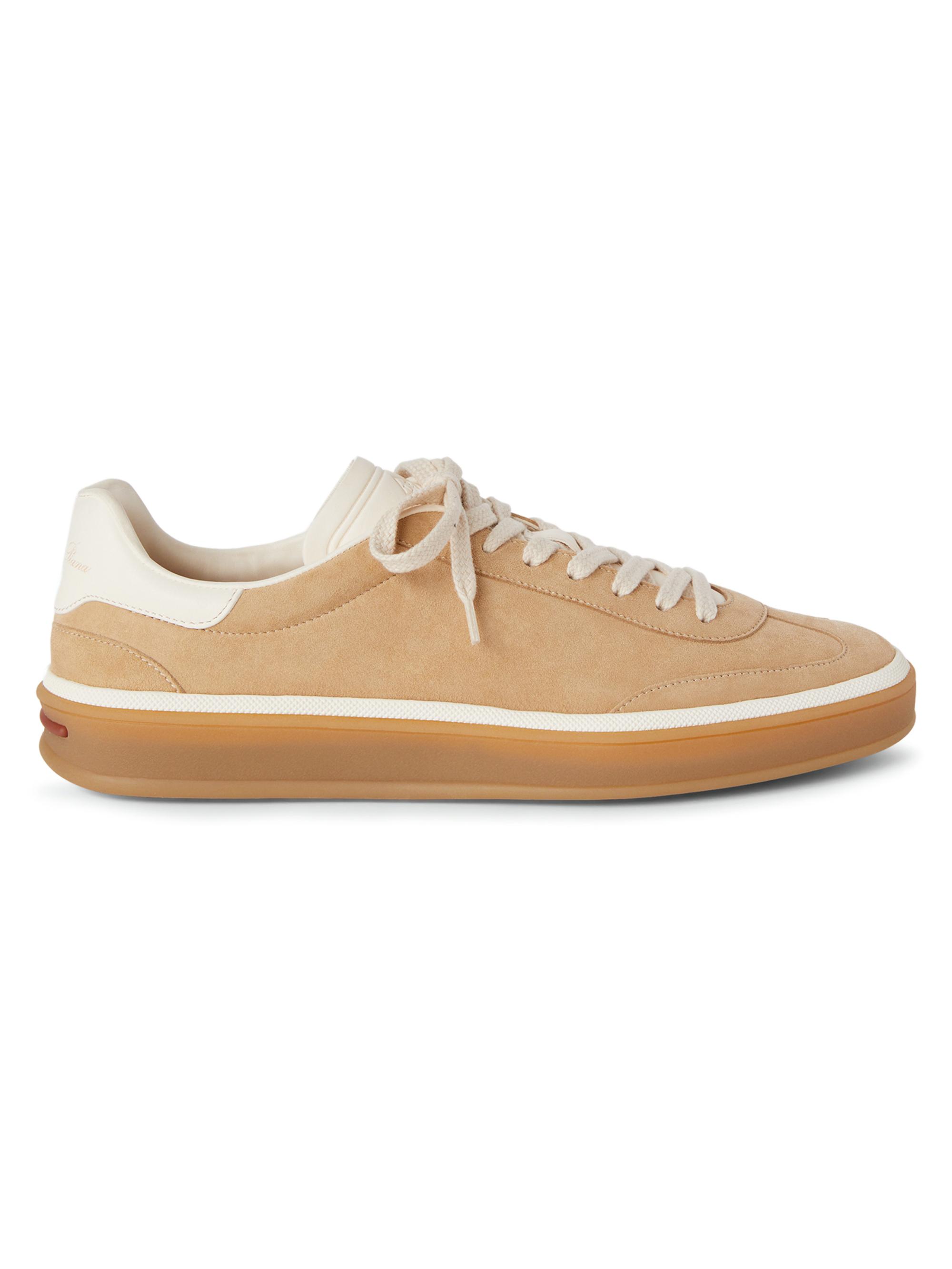 Loro Piana Tennis Walk Suede Sneakers | Saks Fifth Avenue