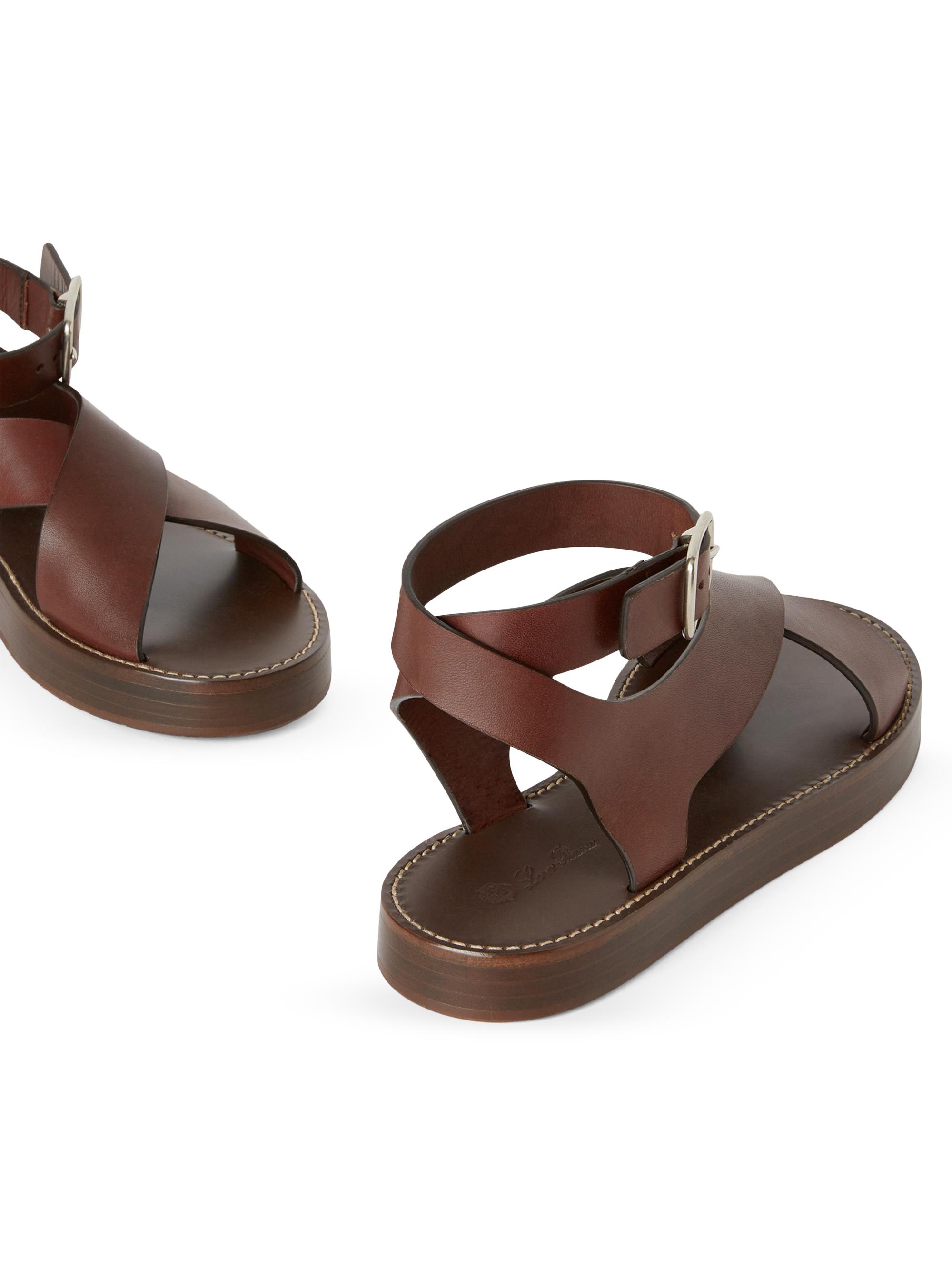 マリアム　サンダル Loro Piana Sumie Leather Ankle-Wrap Sandals | Saks Fifth Avenue