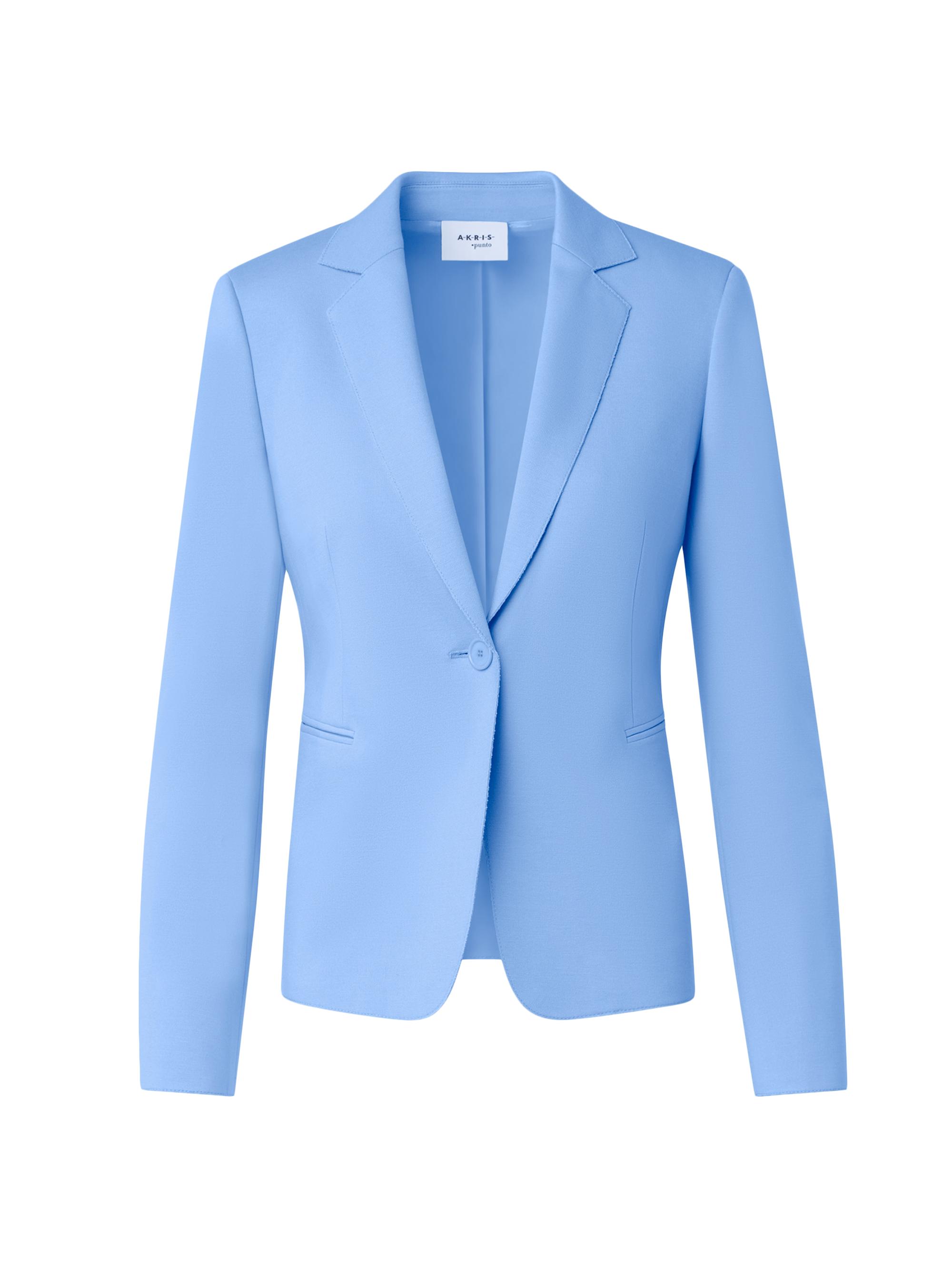 Akris punto Women's Signature Jersey Jacket - Sky