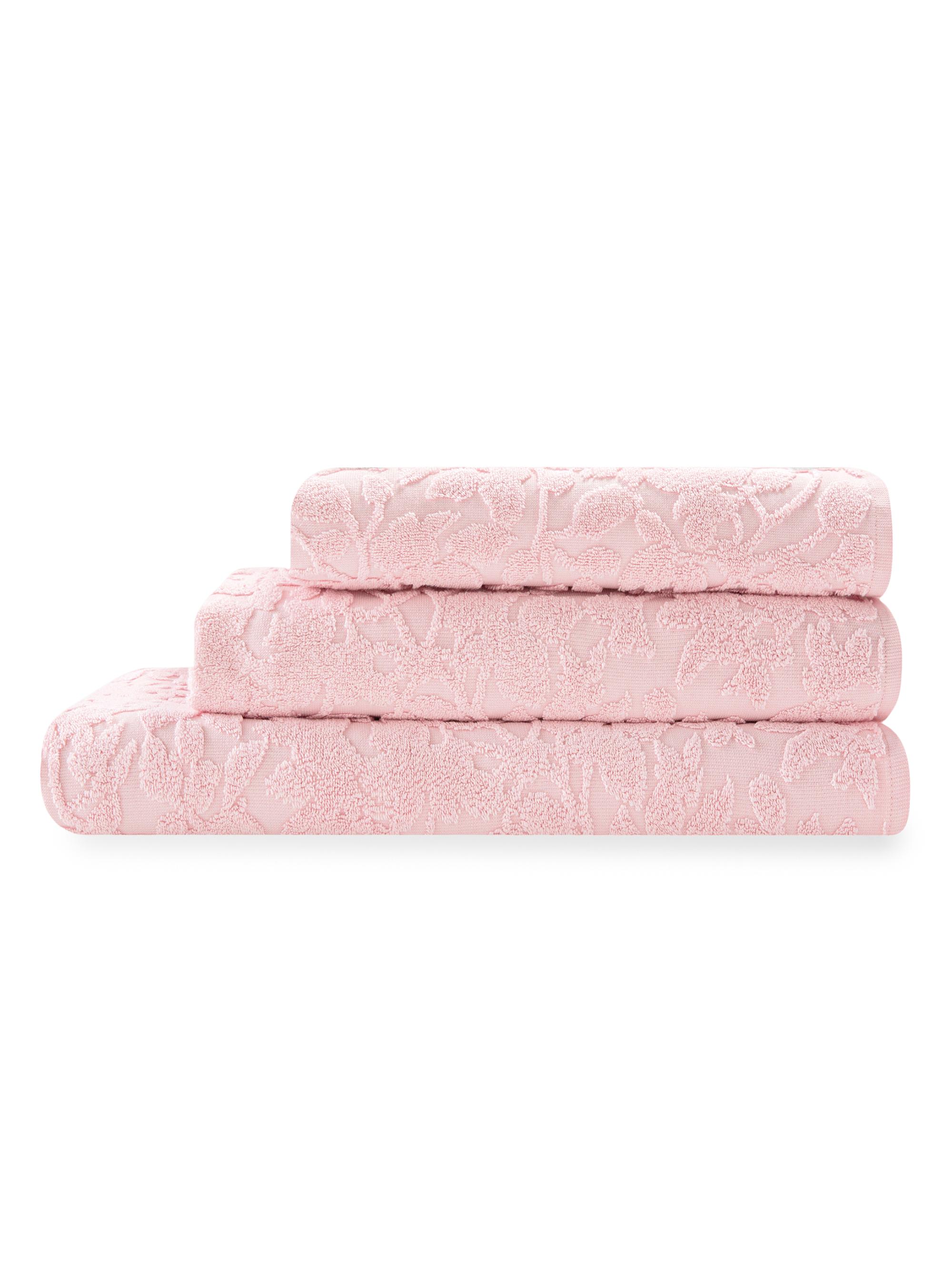 Anne de Solène Aura Aura Towel Collection - Pink Bath Towel