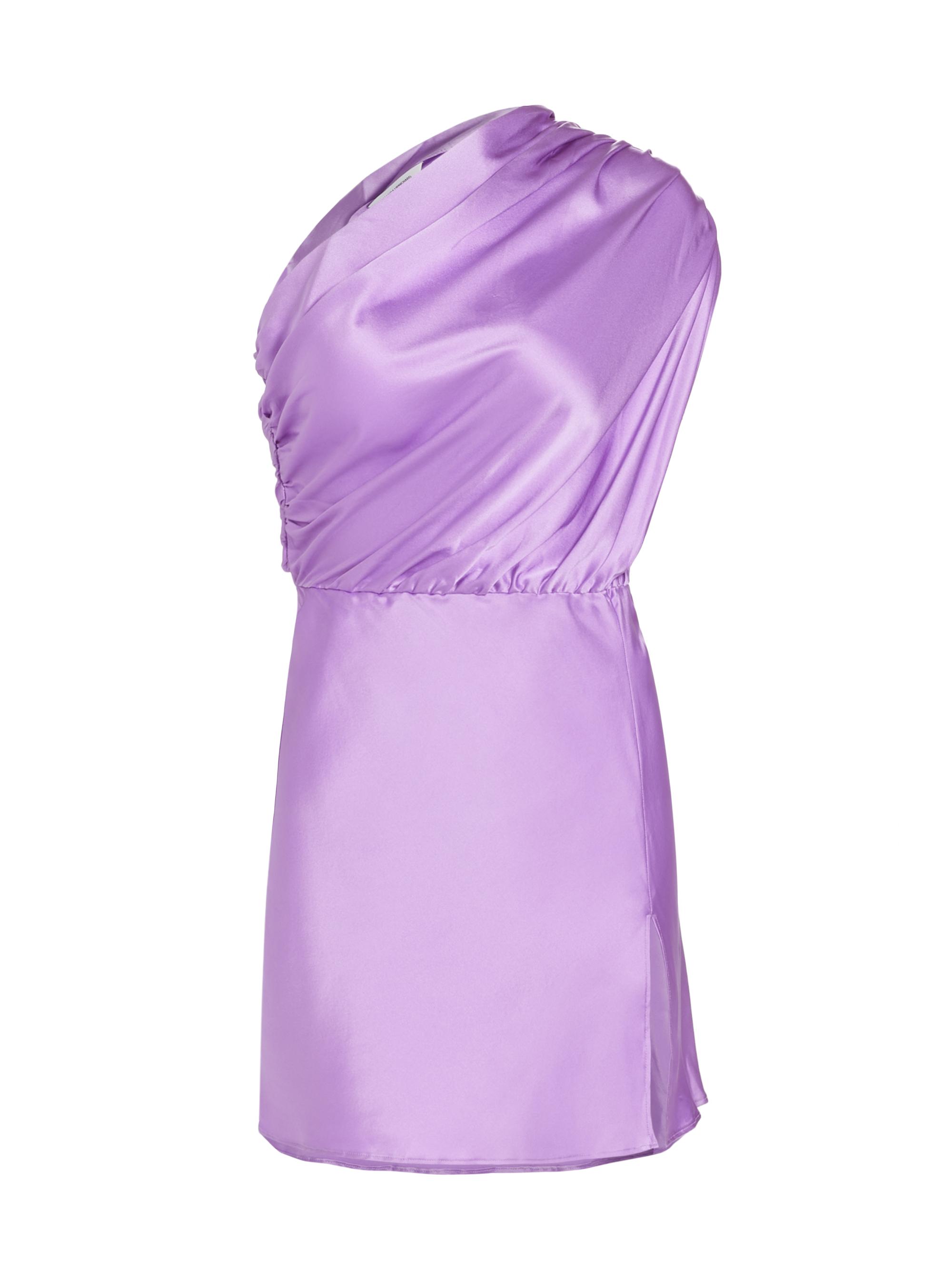Amanda Uprichard Women's Dupree Silk Minidress - Violet
