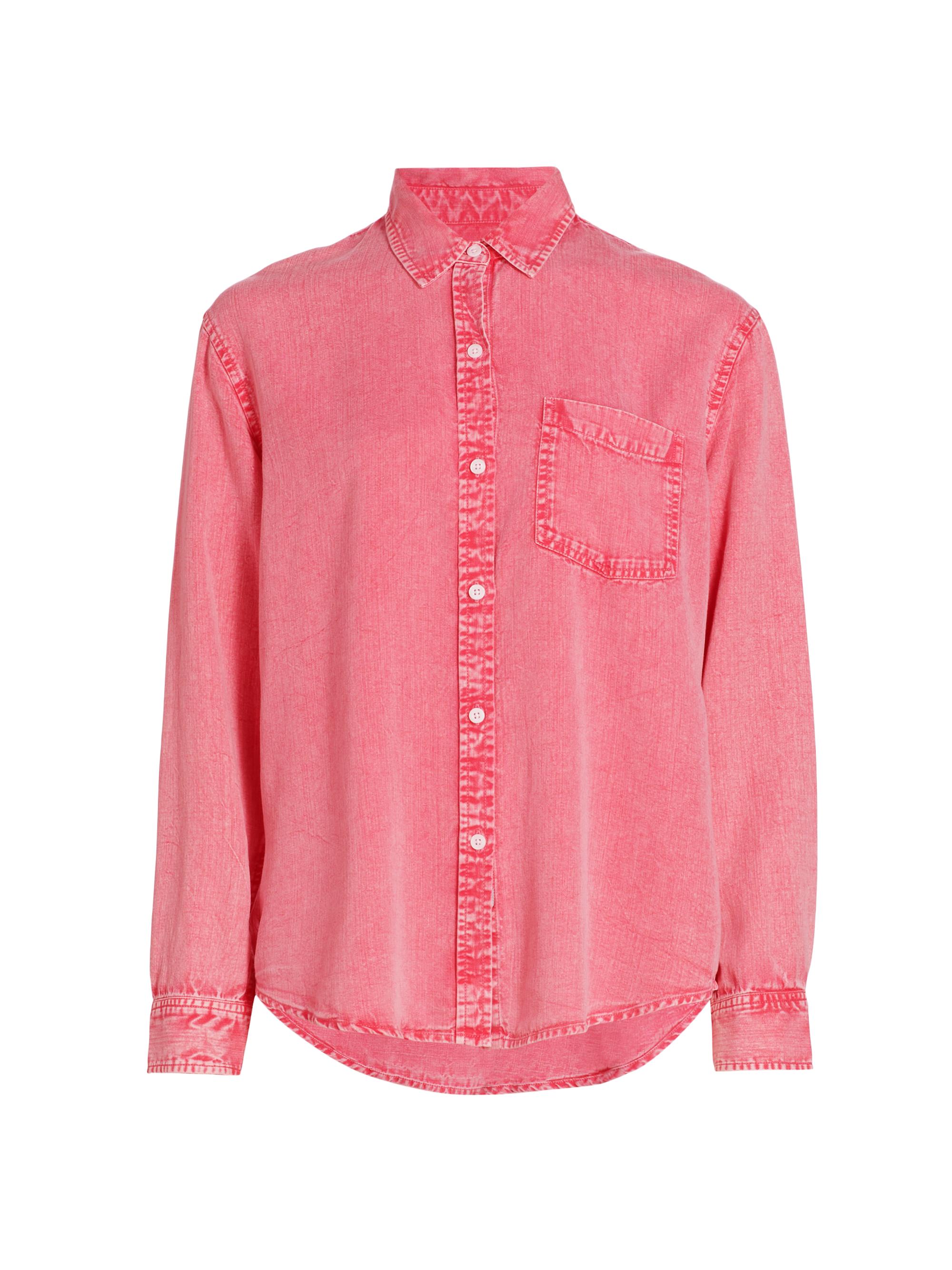 lyocell linen blend tie sleeve top