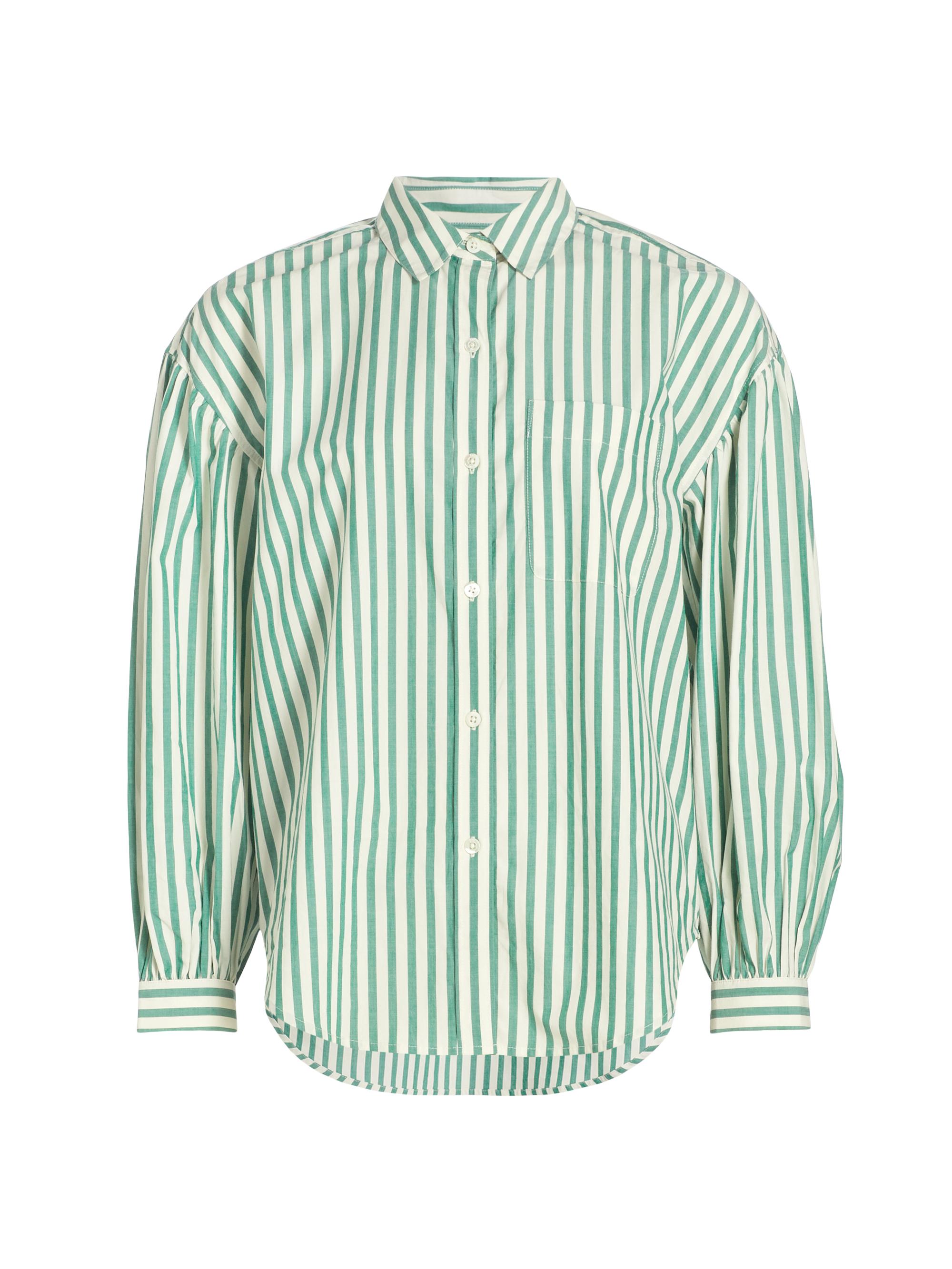 Rails Women's Janae Striped Cotton-Blend Shirt - Amsterdam Stripe