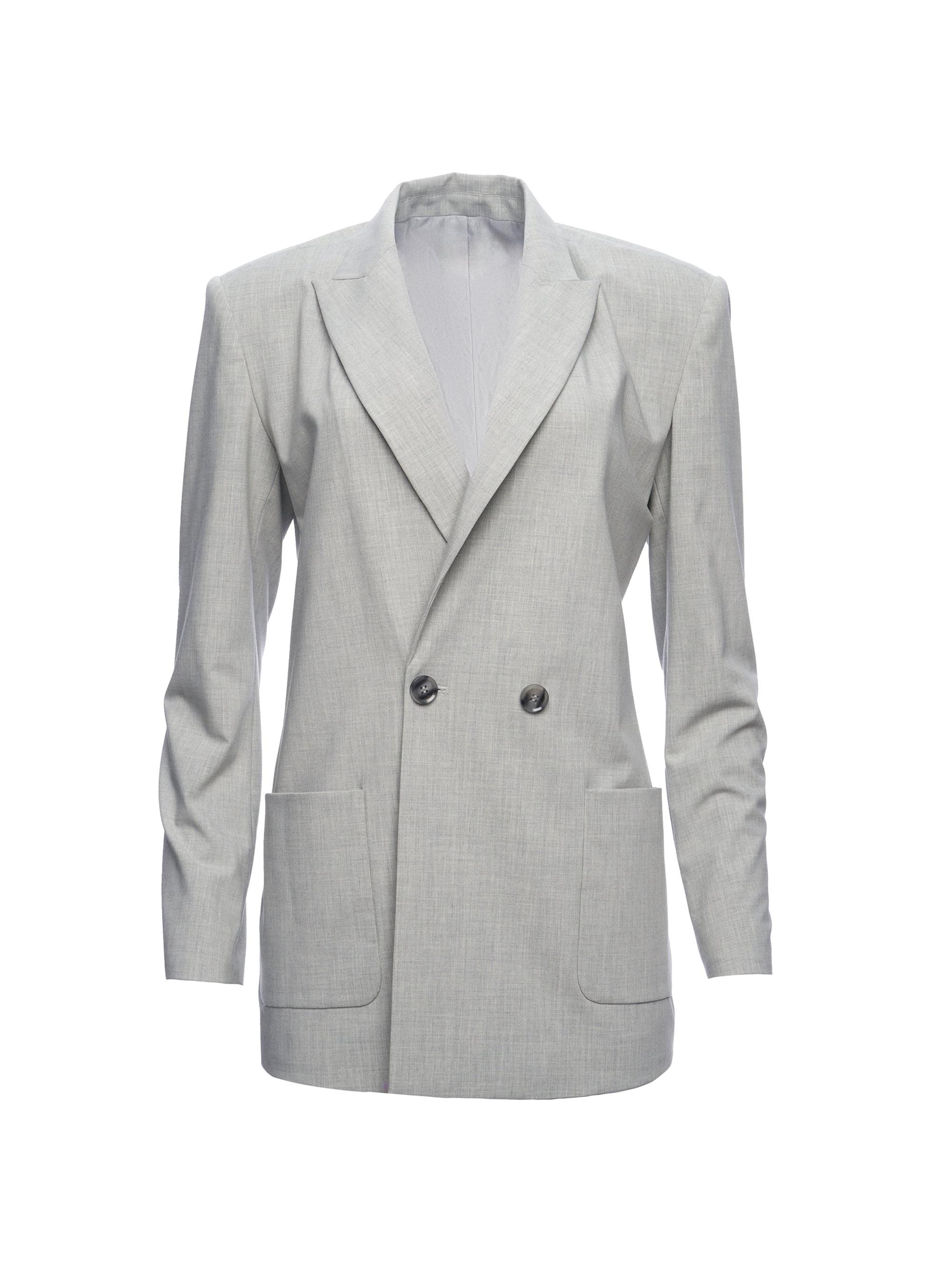 Ser.o.ya Women's Natasha Blazer - Silver