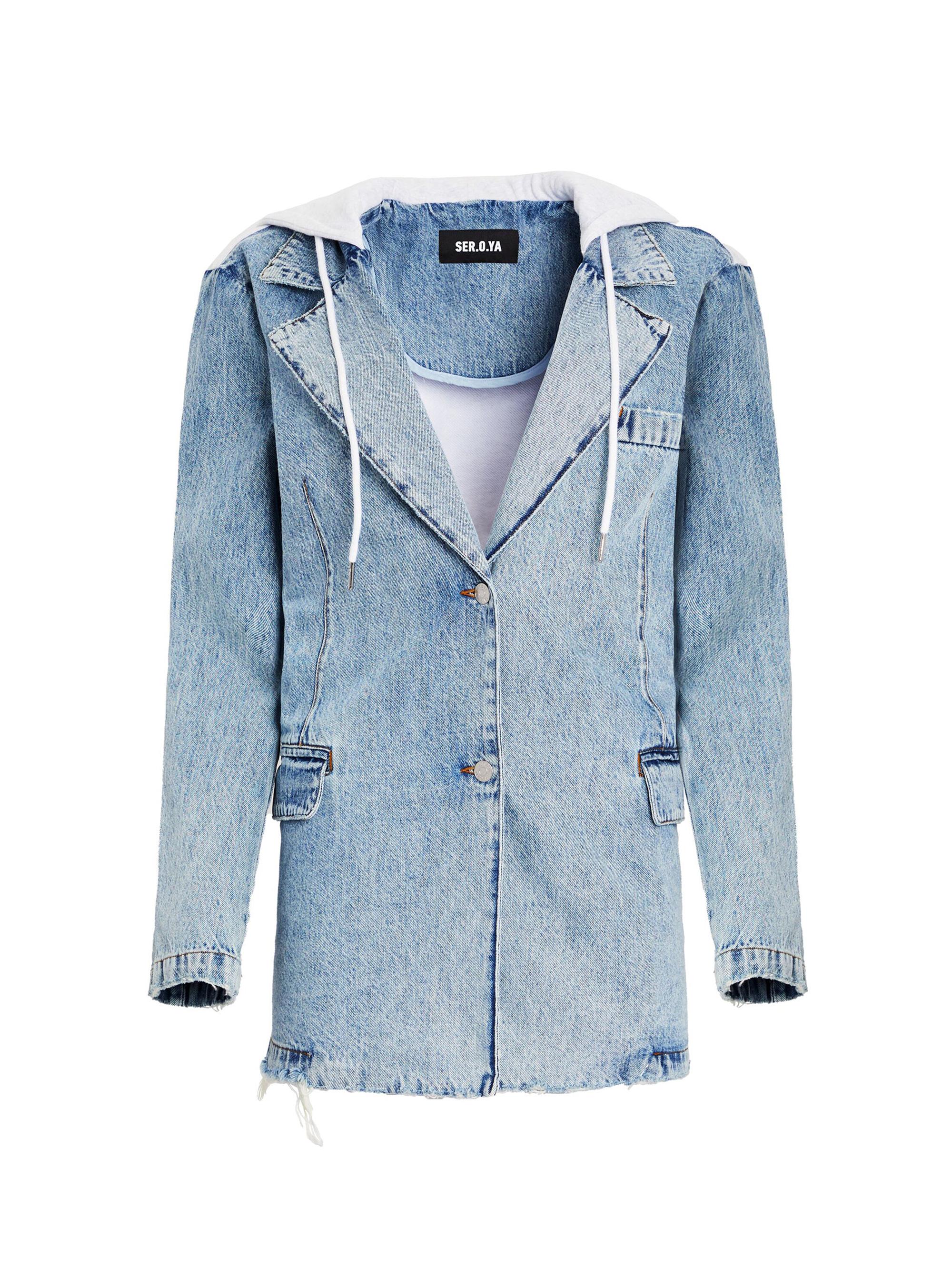 Ser.o.ya Women's Lawrence Blazer Jacket - Tidal