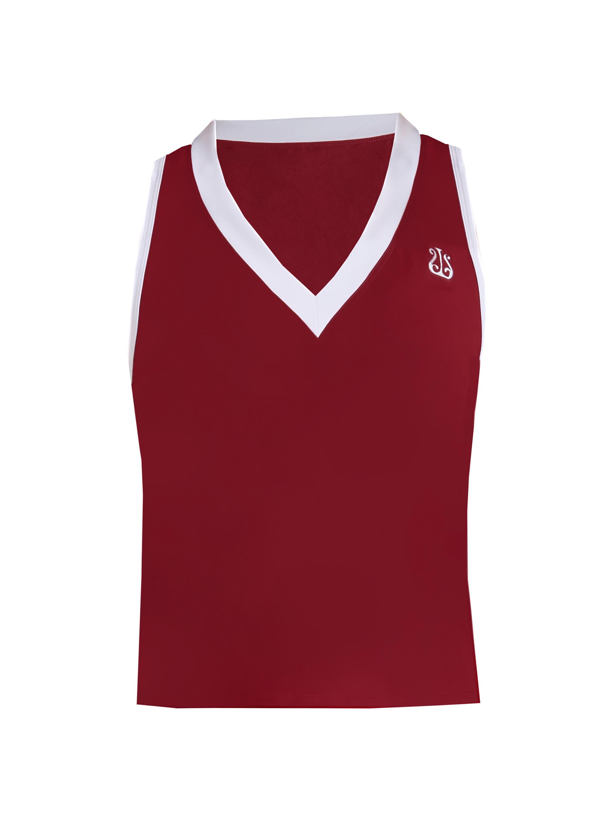 Alala Women's Tennis Tank Top - Garnet