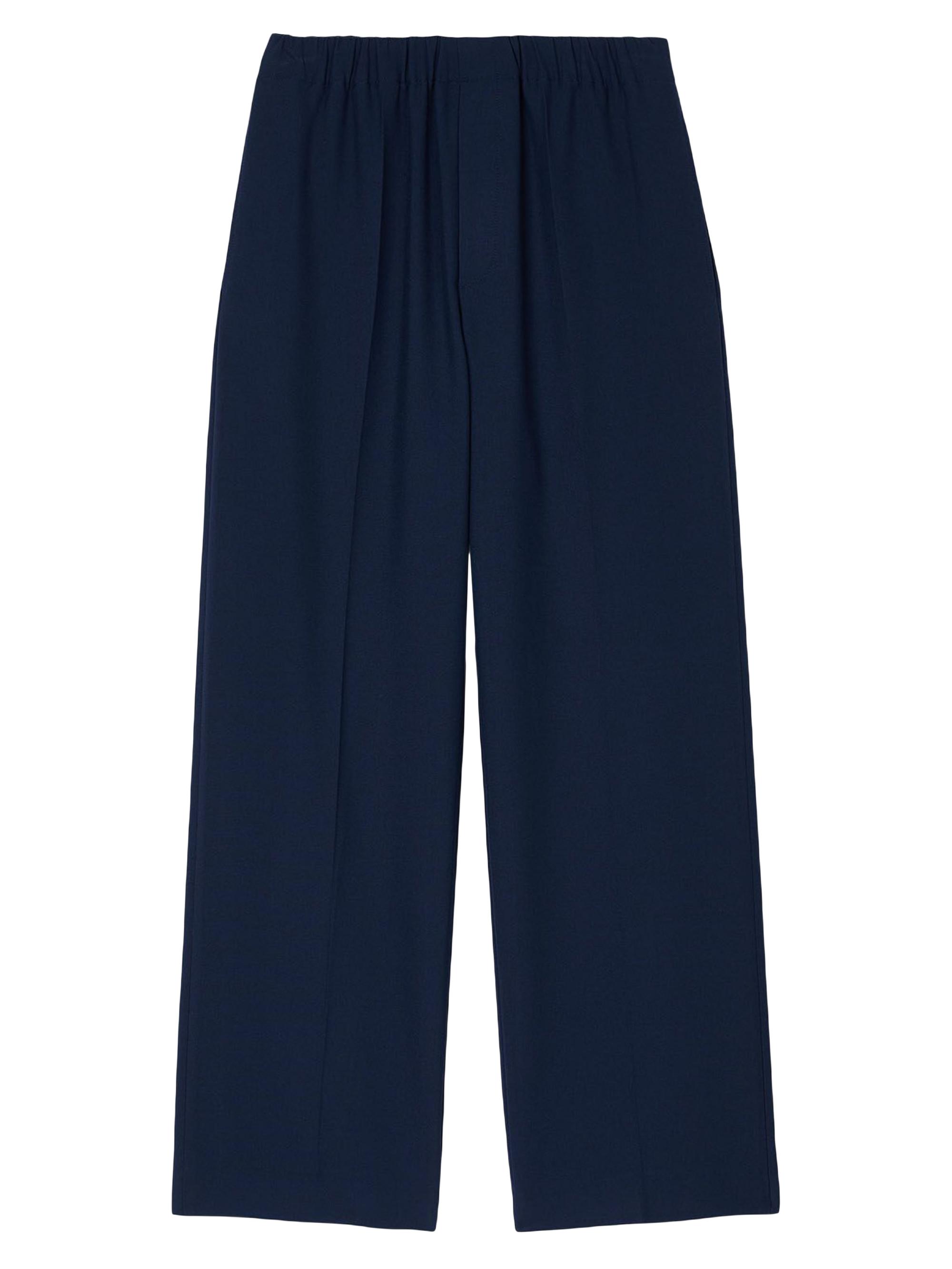 Sandro Men's Wide-Leg Pants - Chocolate