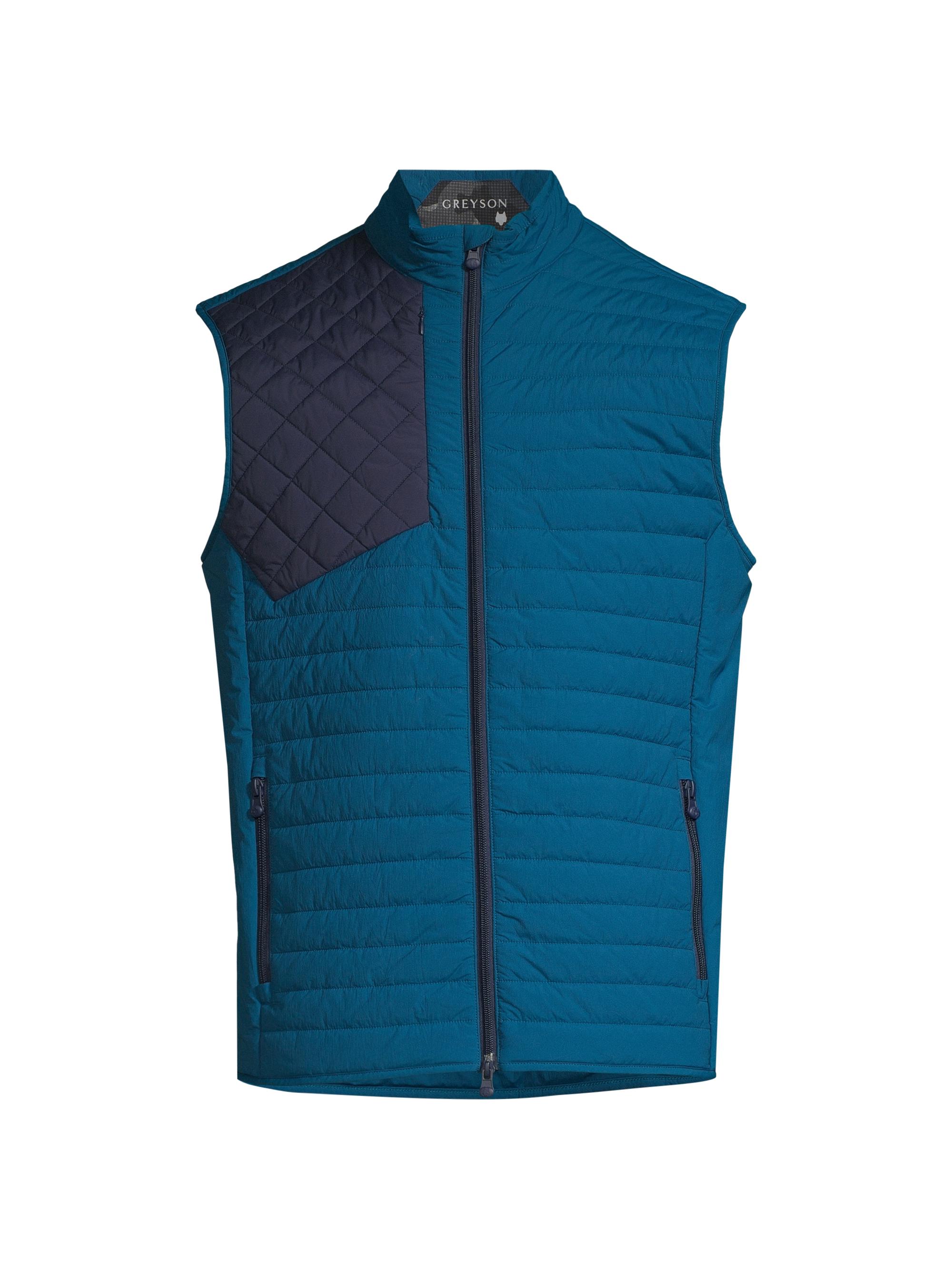 Greyson Men's Yukon x Lite Quilted Vest - Sea Turtle
