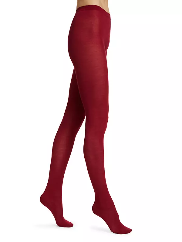 Shop Wolford Merino Wool Opaque Tights