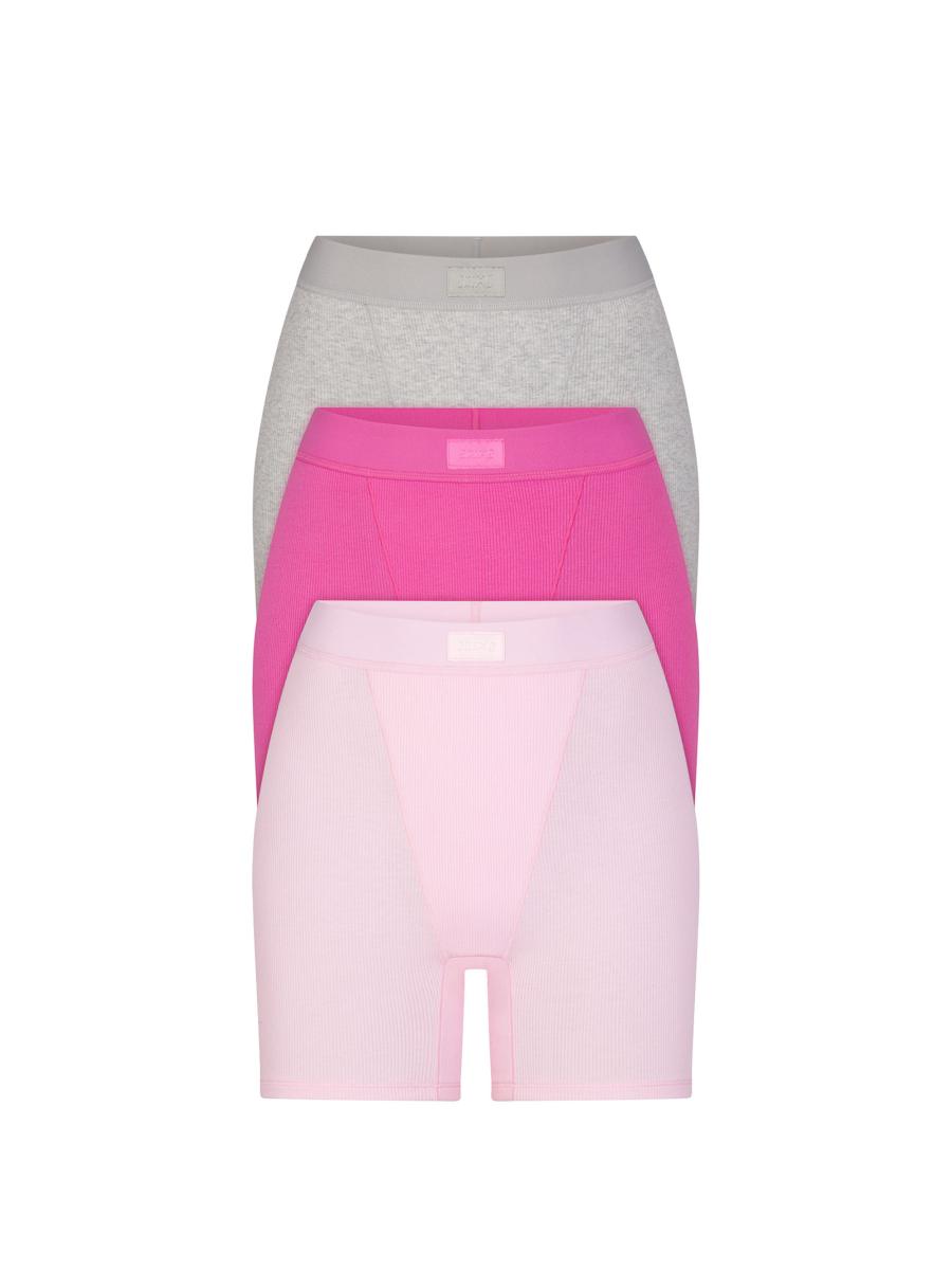 下着・アンダーウェア Corteiz Alcatraz Boxers 3 Pack - pink BLUE ALCATRAZ BOXERS [3 PACK] – CRTZRTW
