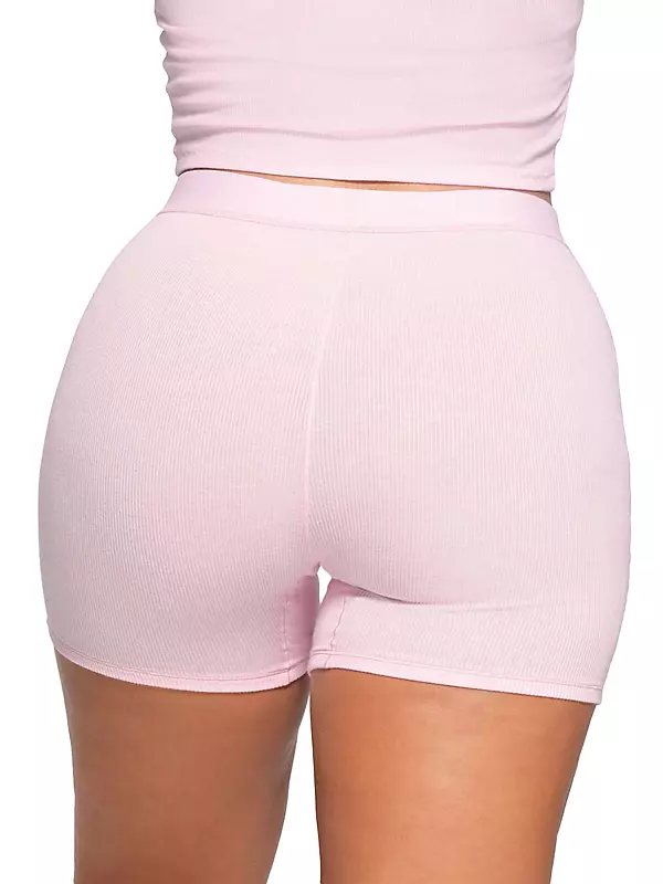 SKIMS Cotton Rib Boxer in Rose Clay M Size M - $55 New With Tags - From  Matilda