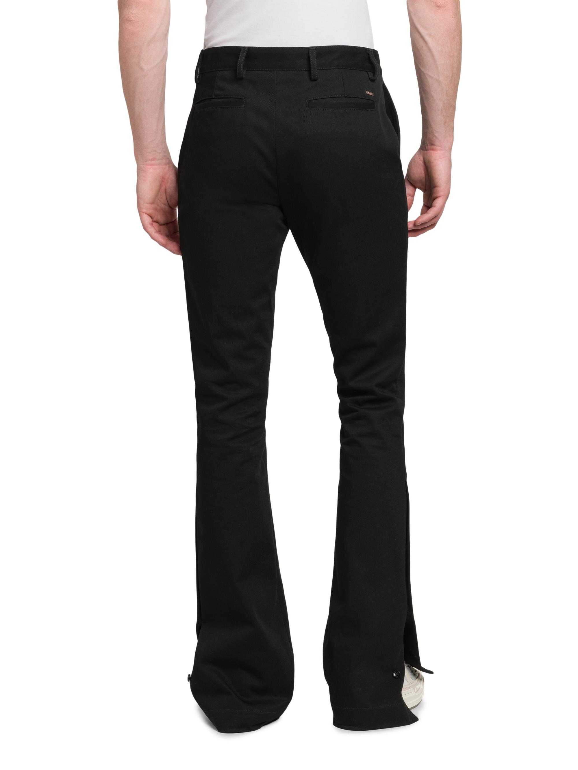 Amiri Flared Cotton Chino Pants | Saks Fifth Avenue