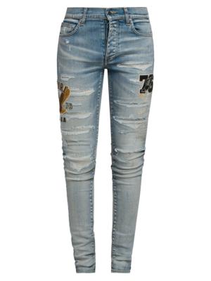 AMIRI Indigo Staggered Jeans