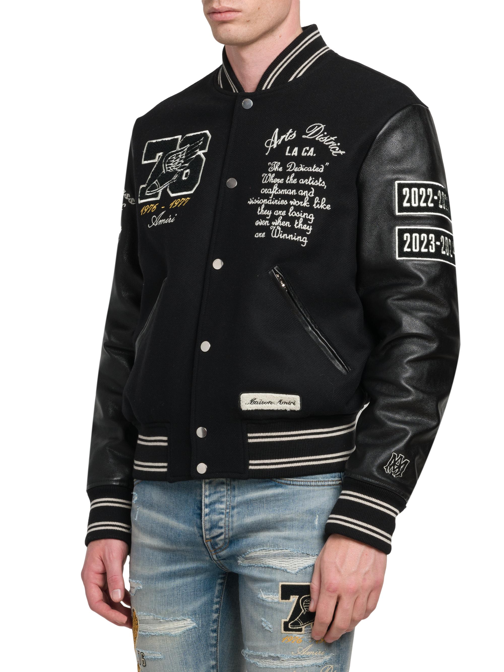 Amiri Oversized Eagle Varsity Jacket | Saks Fifth Avenue