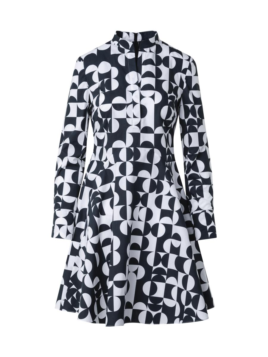 美品　AKRIS punto ジップアップ　ジャケット　コットン　総柄　おしゃれ Carnation Print Stripe Shirt by Akris Punto – Boyds