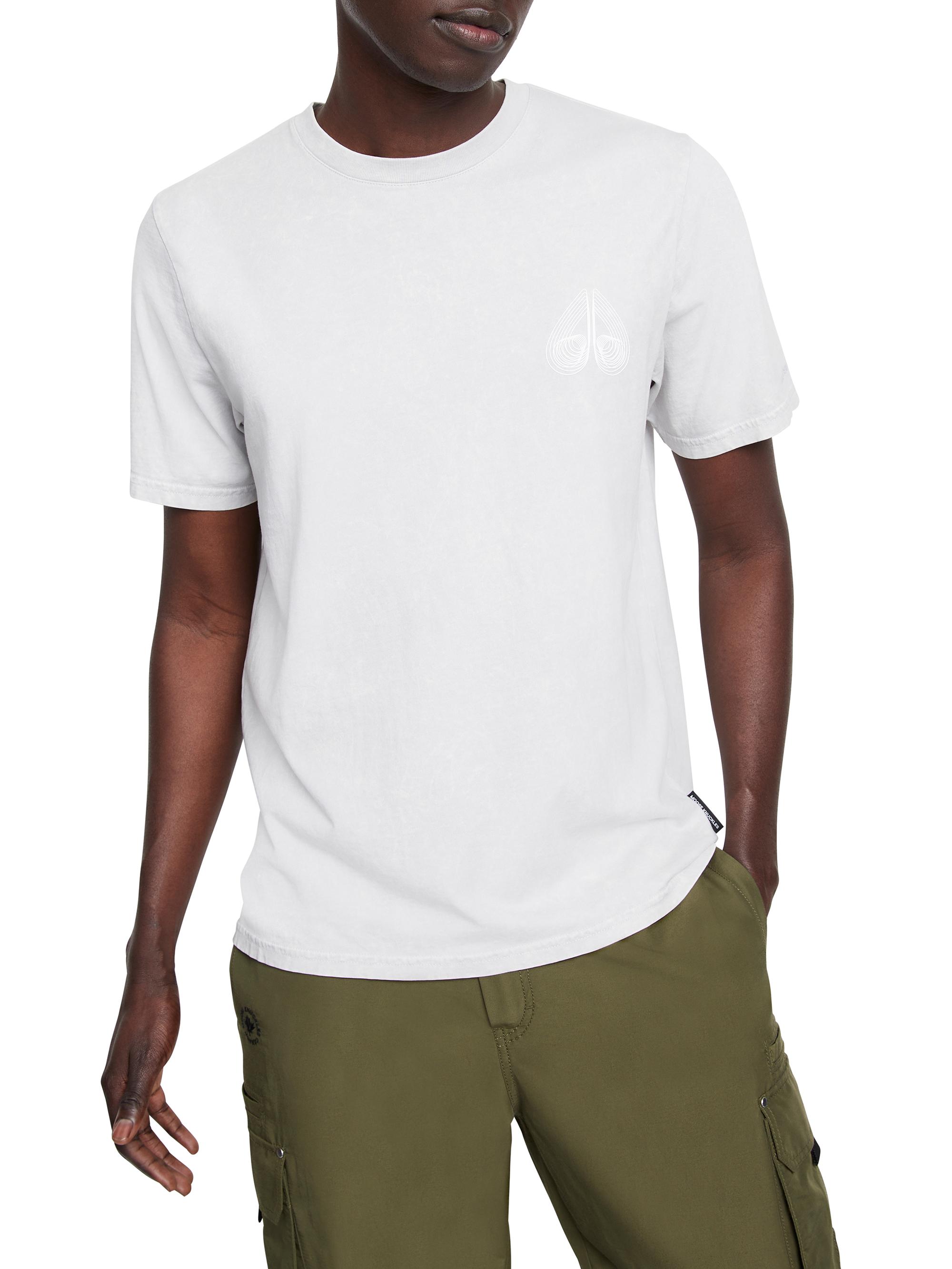 Moose Knuckles Men's Philippe Cotton T-Shirt - Black Wash