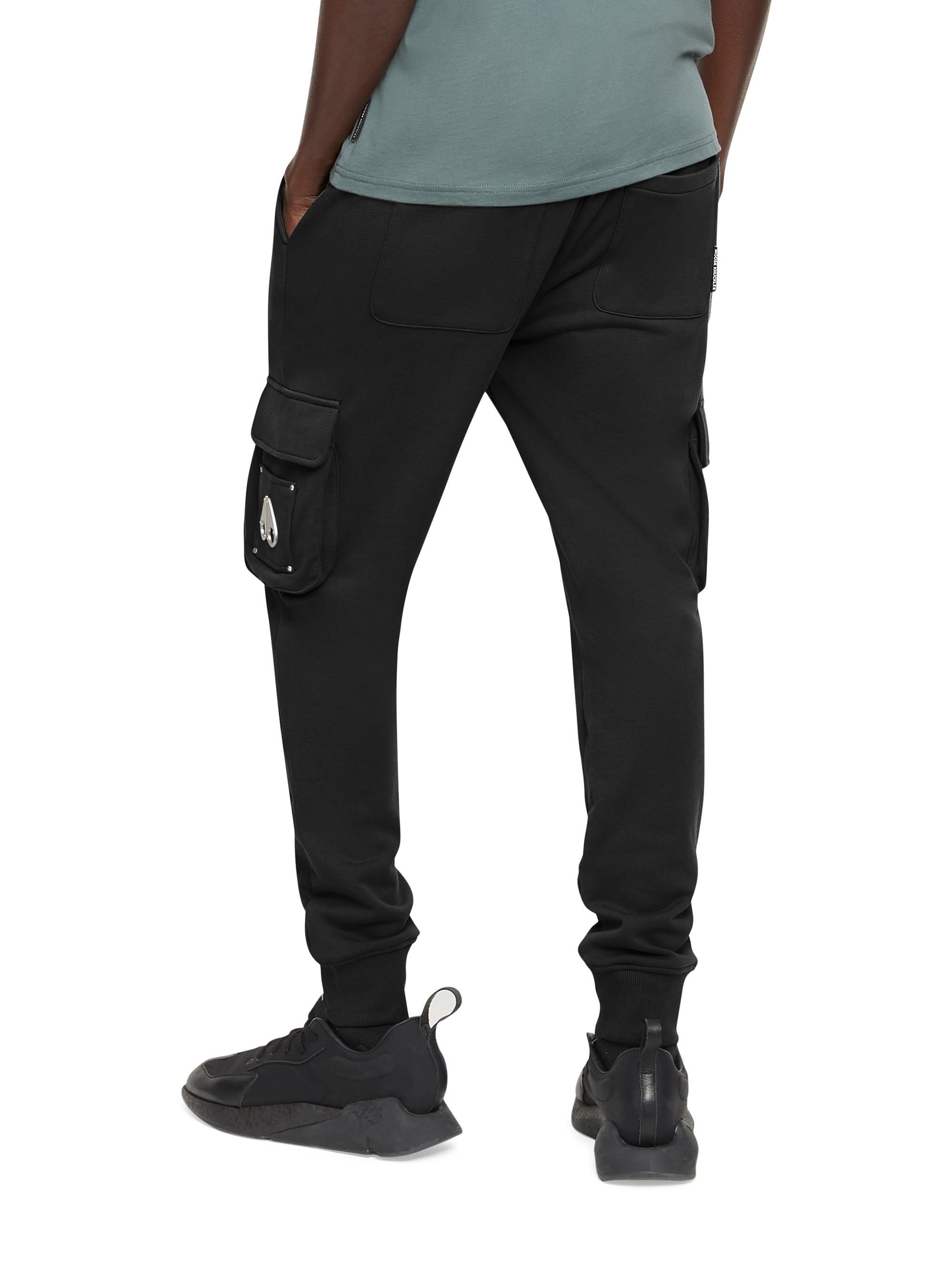 パンツ ASKYY / FLARED SWEAT CARGO PANTS / BLK ASKYY / FLARED SWEAT CARGO PANTS / BLK