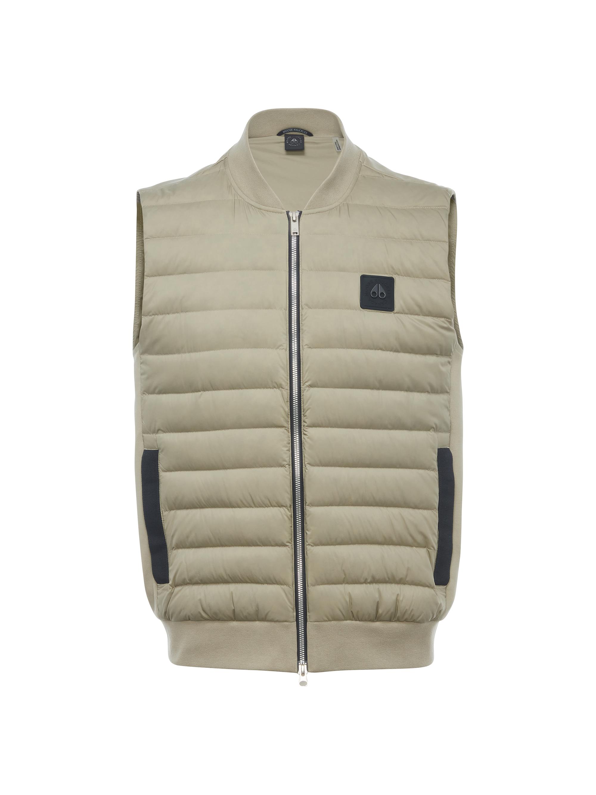 Moose Knuckles Men's Air Down Explorer Vest - Sage