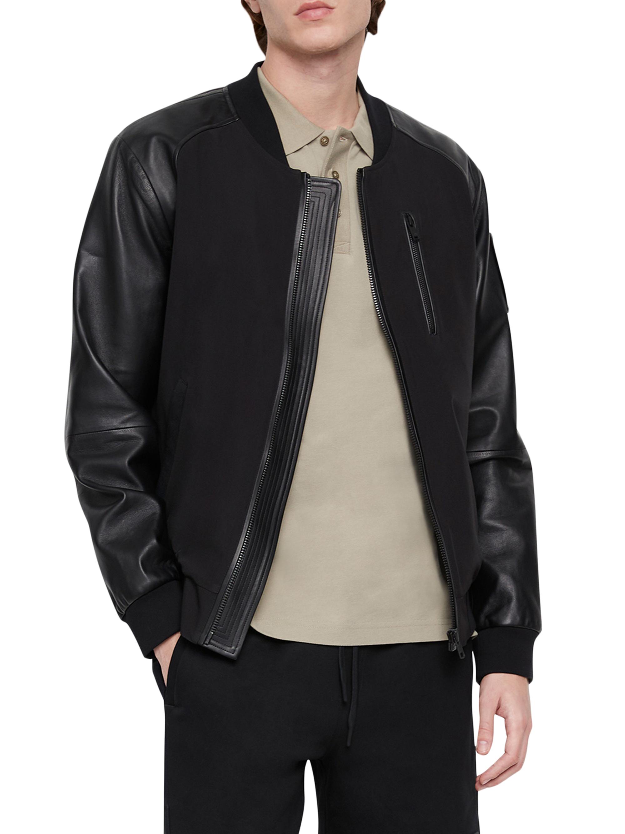 Moose Knuckles Men's Neuville Bomber Jacket - Black