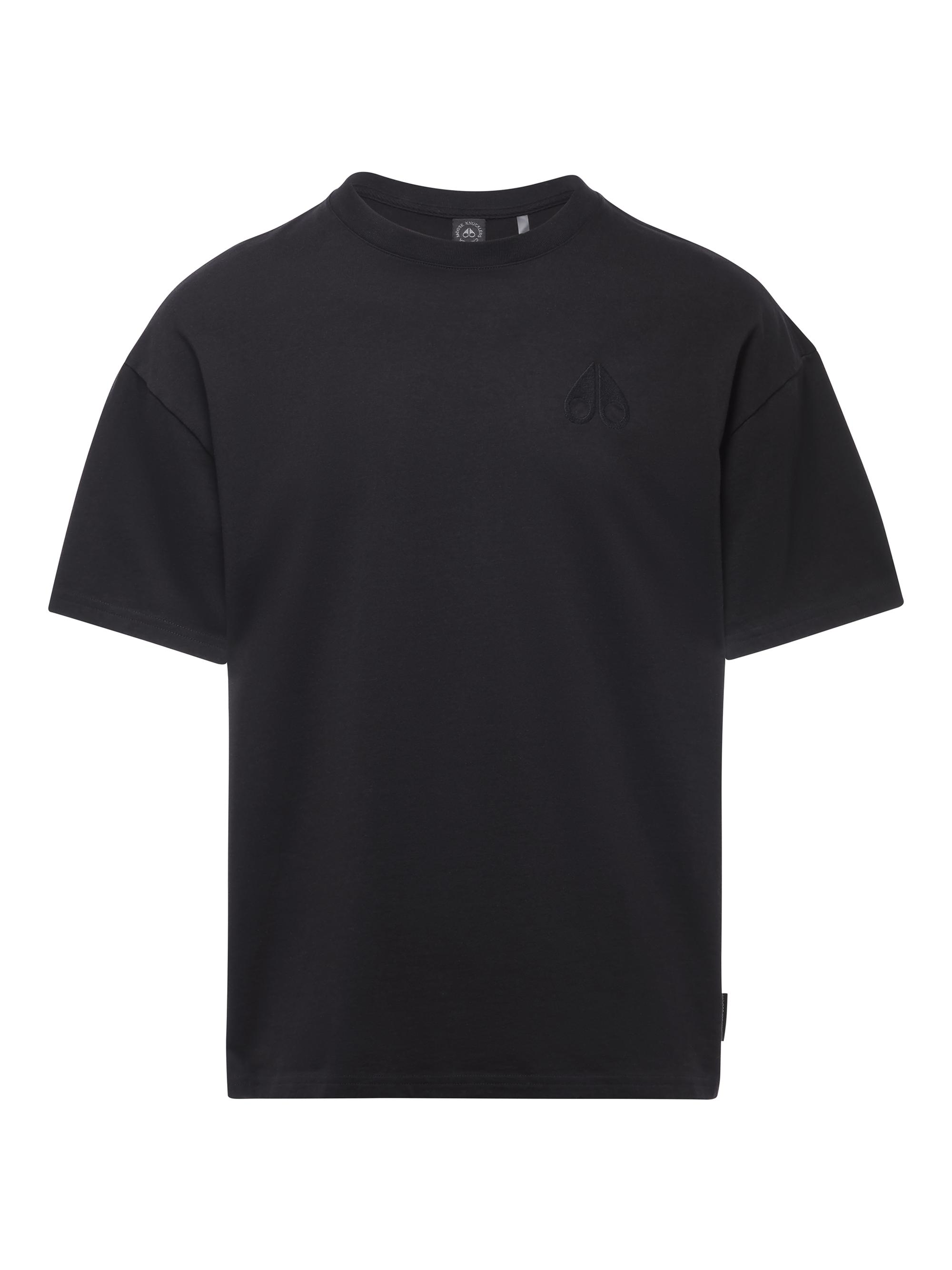 Moose Knuckles Men's Henri Cotton T-Shirt - Black
