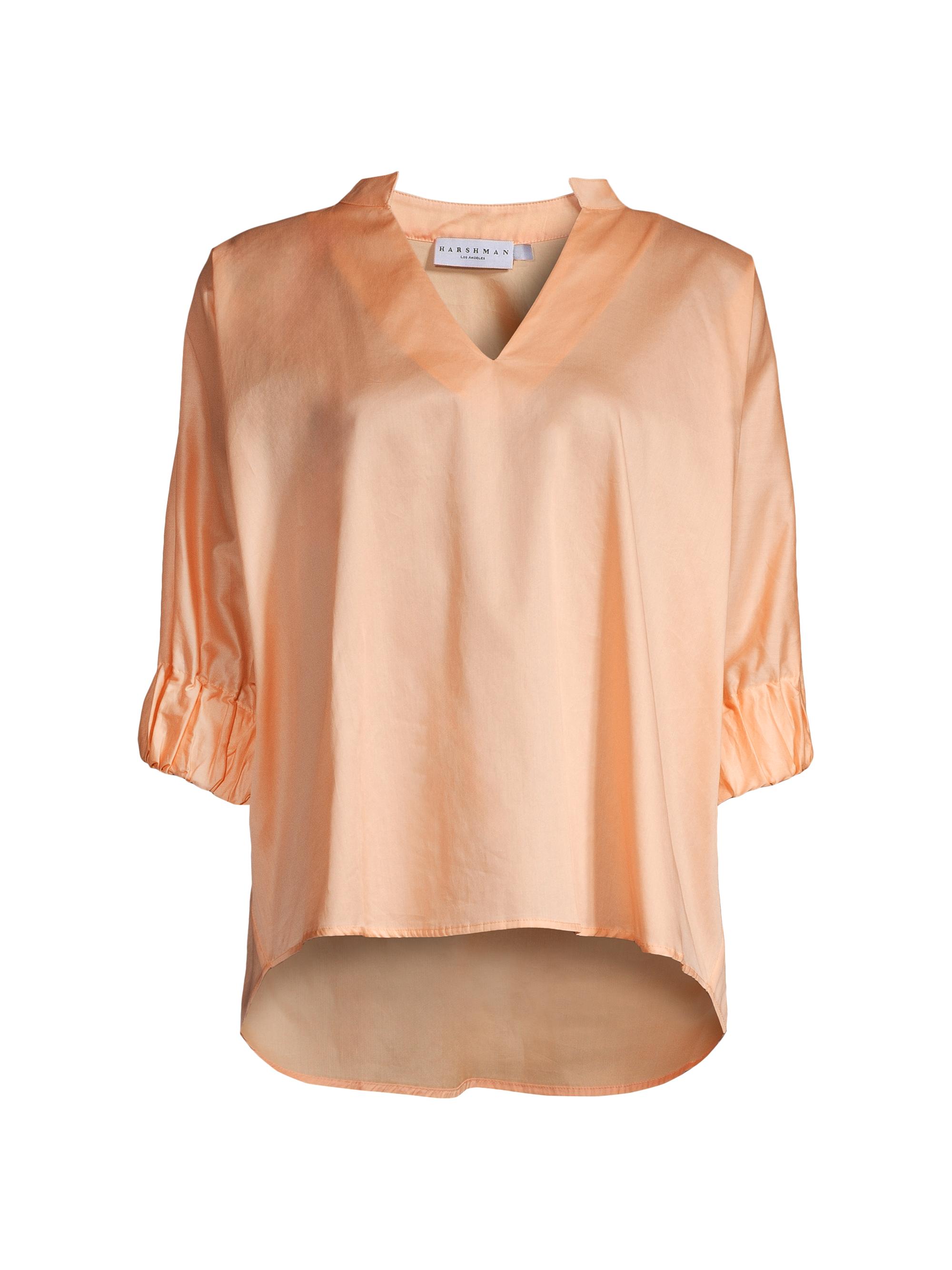 Harshman Women's Medina Cotton Blouse - Apricot Ice