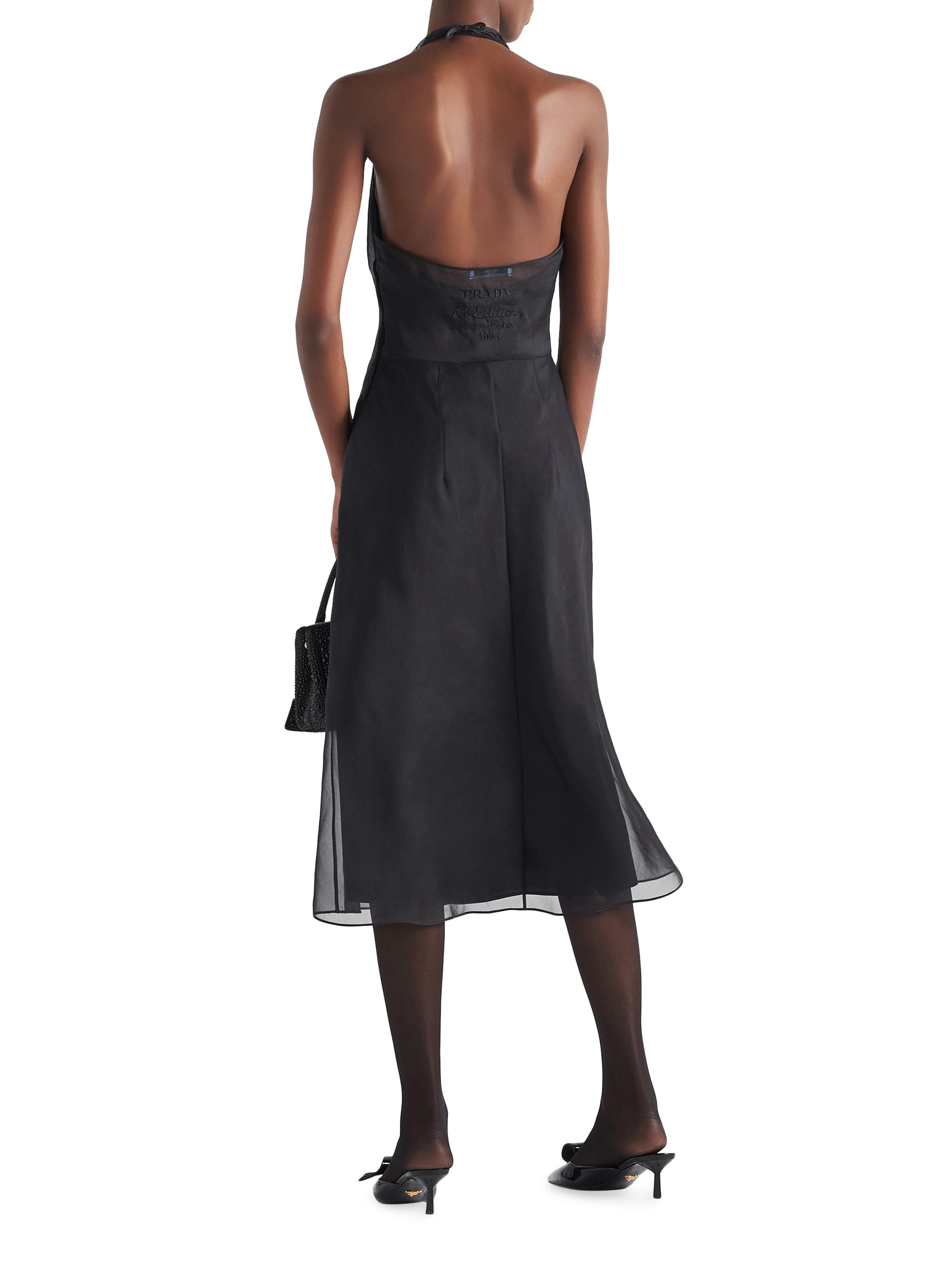 Prada Re-Edition 1995 Organza Halter Dress | Saks Fifth Avenue