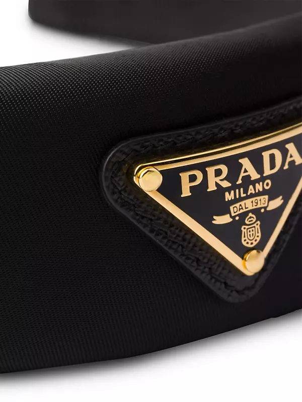Shop Prada Re-Nylon Headband | Saks Fifth Avenue Shop Prada Re-Nylon Headband | Saks Fifth Avenue
