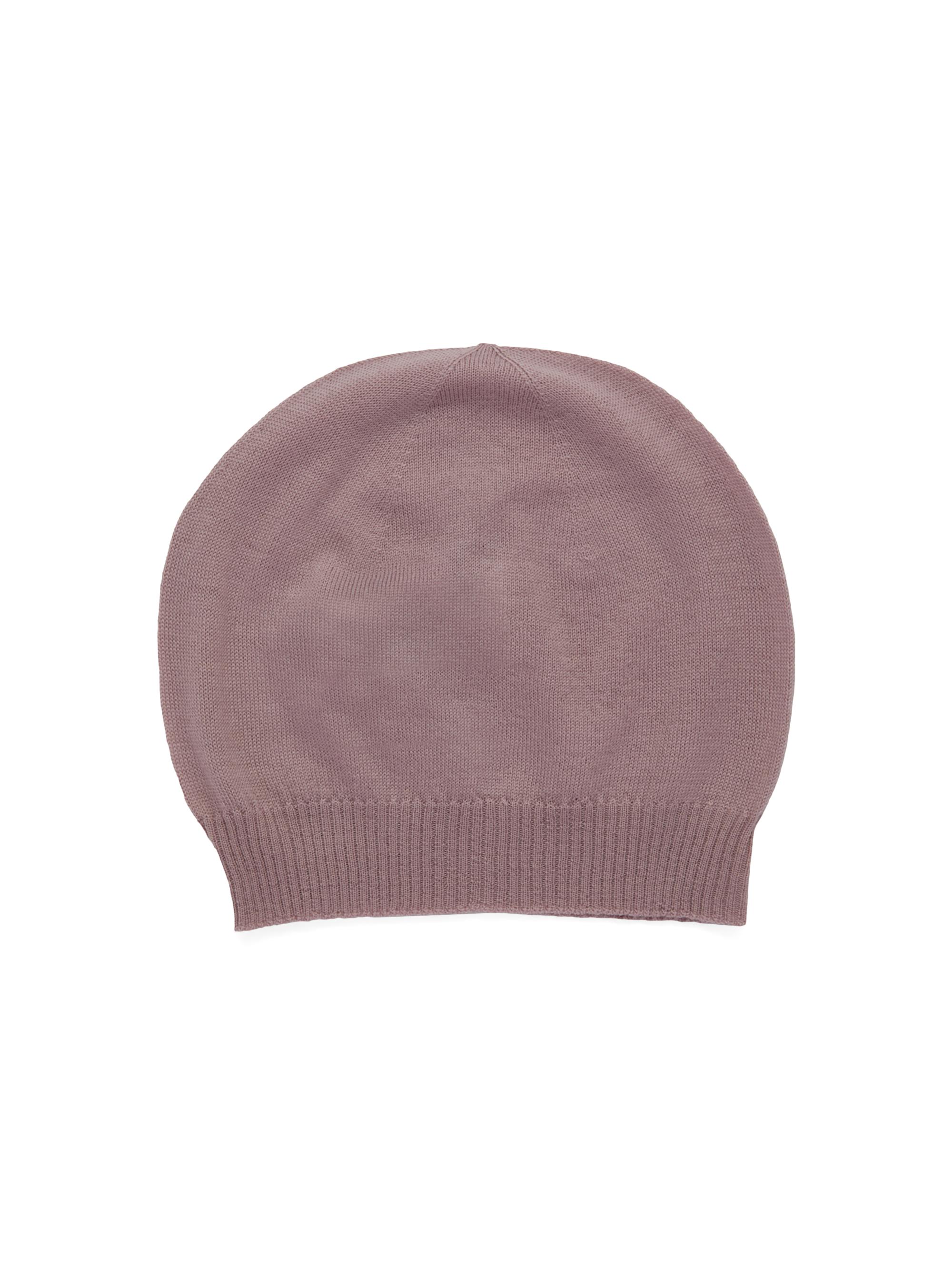 Rick Owens Men's Wool Knit Beanie - Dusty Rose